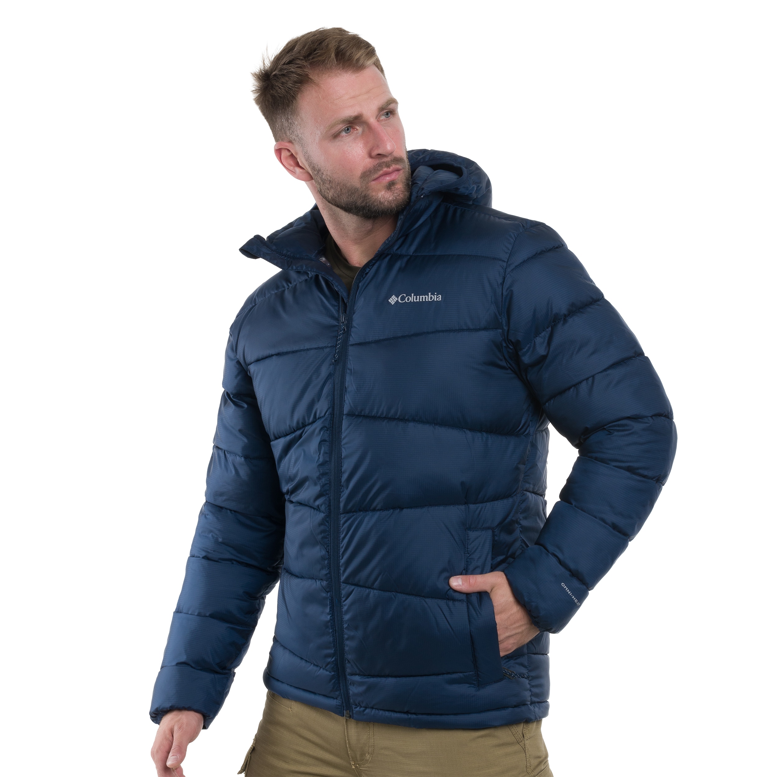 Columbia Fivemile Butte II Hooded Jacket - Collegiate Navy