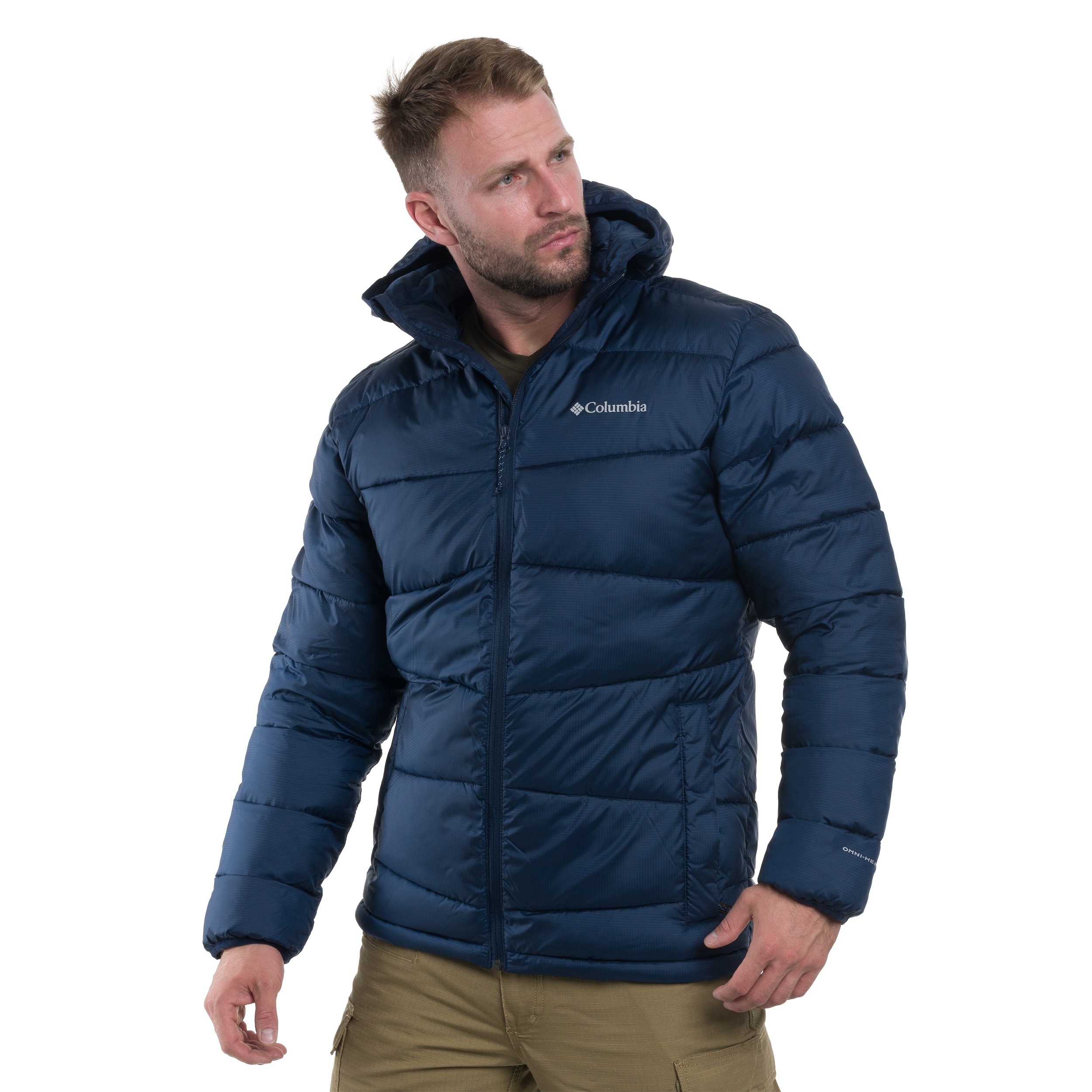 Columbia Fivemile Butte II Hooded Jacket - Collegiate Navy