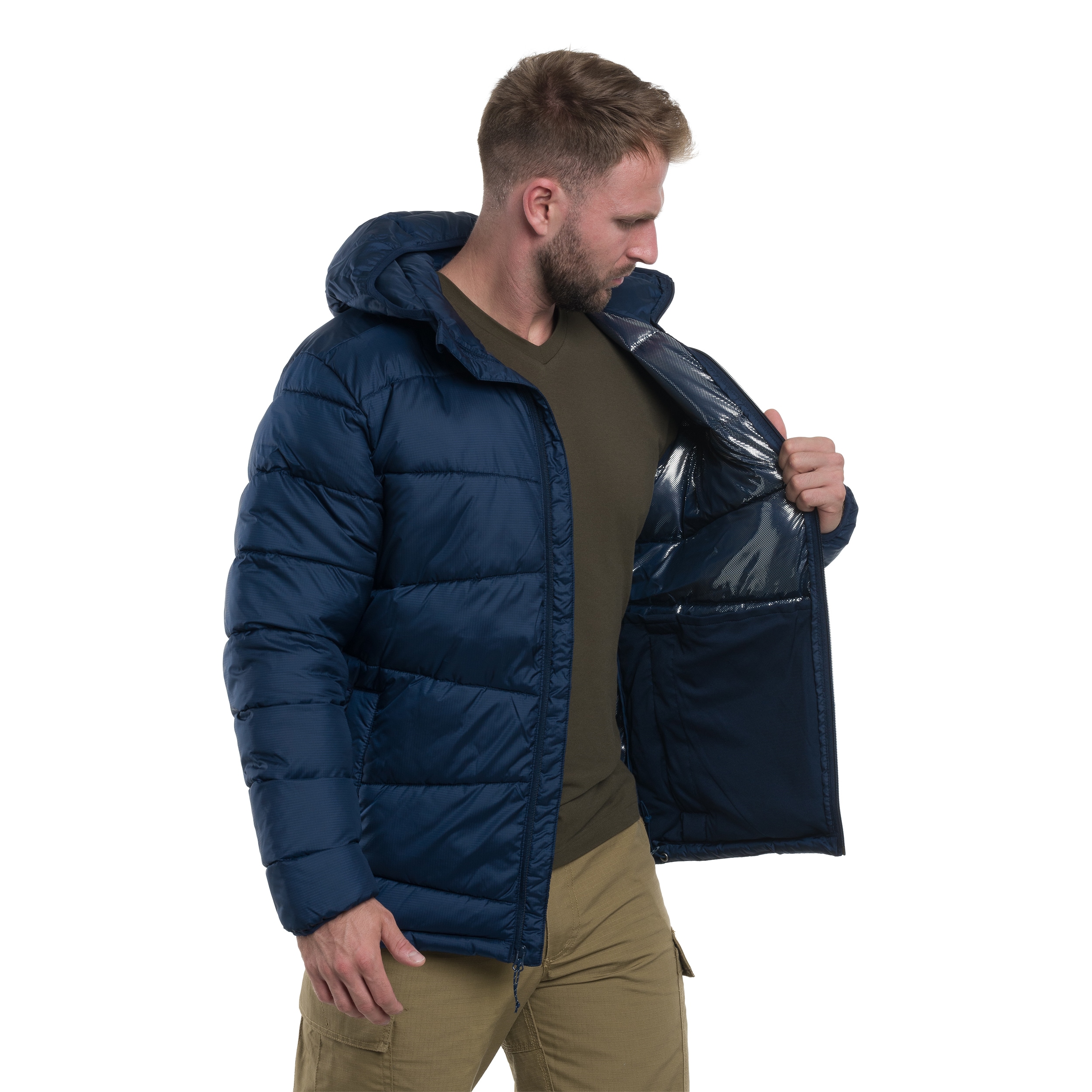 Columbia Fivemile Butte II Hooded Jacket - Collegiate Navy