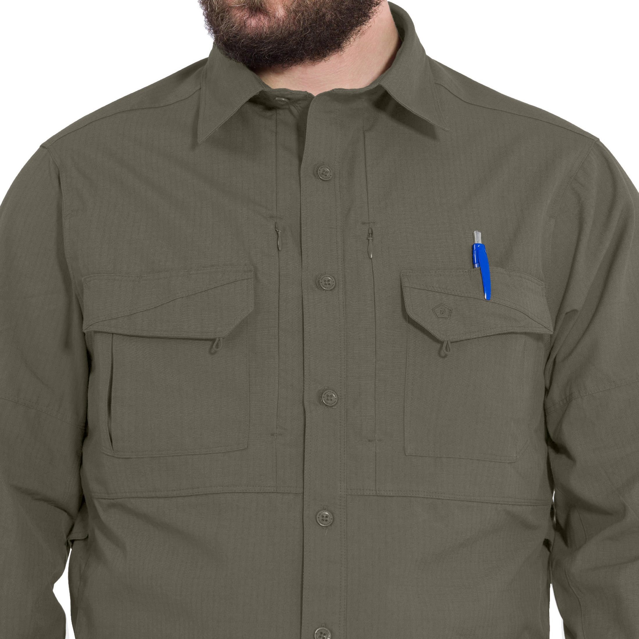 Pentagon Plato Long Sleeve Tactical Shirt - Ranger Green