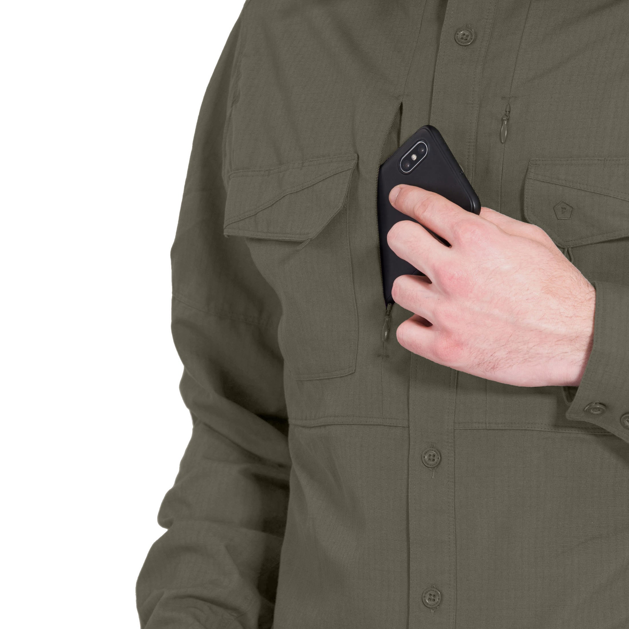 Pentagon Plato Long Sleeve Tactical Shirt - Ranger Green