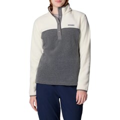 Columbia Benton Springs Half Snap Pullover II Women's Fleece - City Grey Heather/Chalk