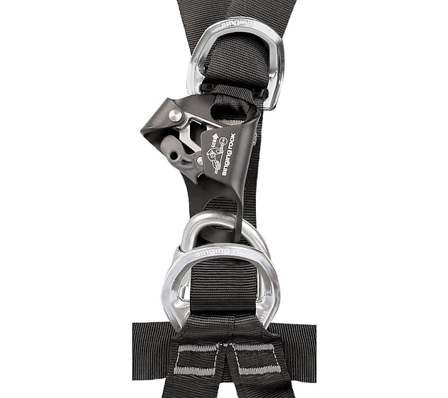 Singing Rock Profi Worker 3D Speed Climbing Harness - Black/Yellow