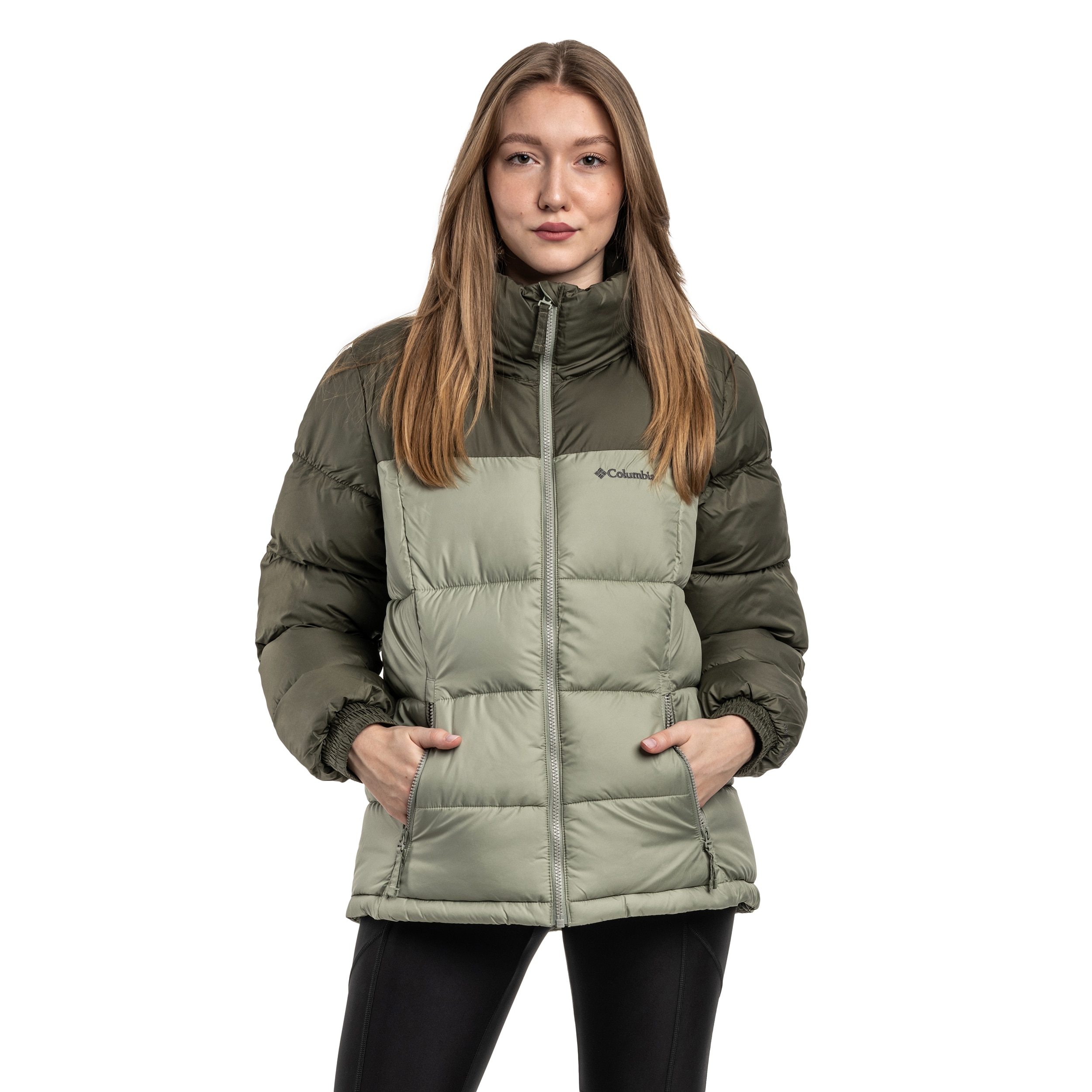 Columbia Pike Lake Women's Jacket - Stone Green / Safari