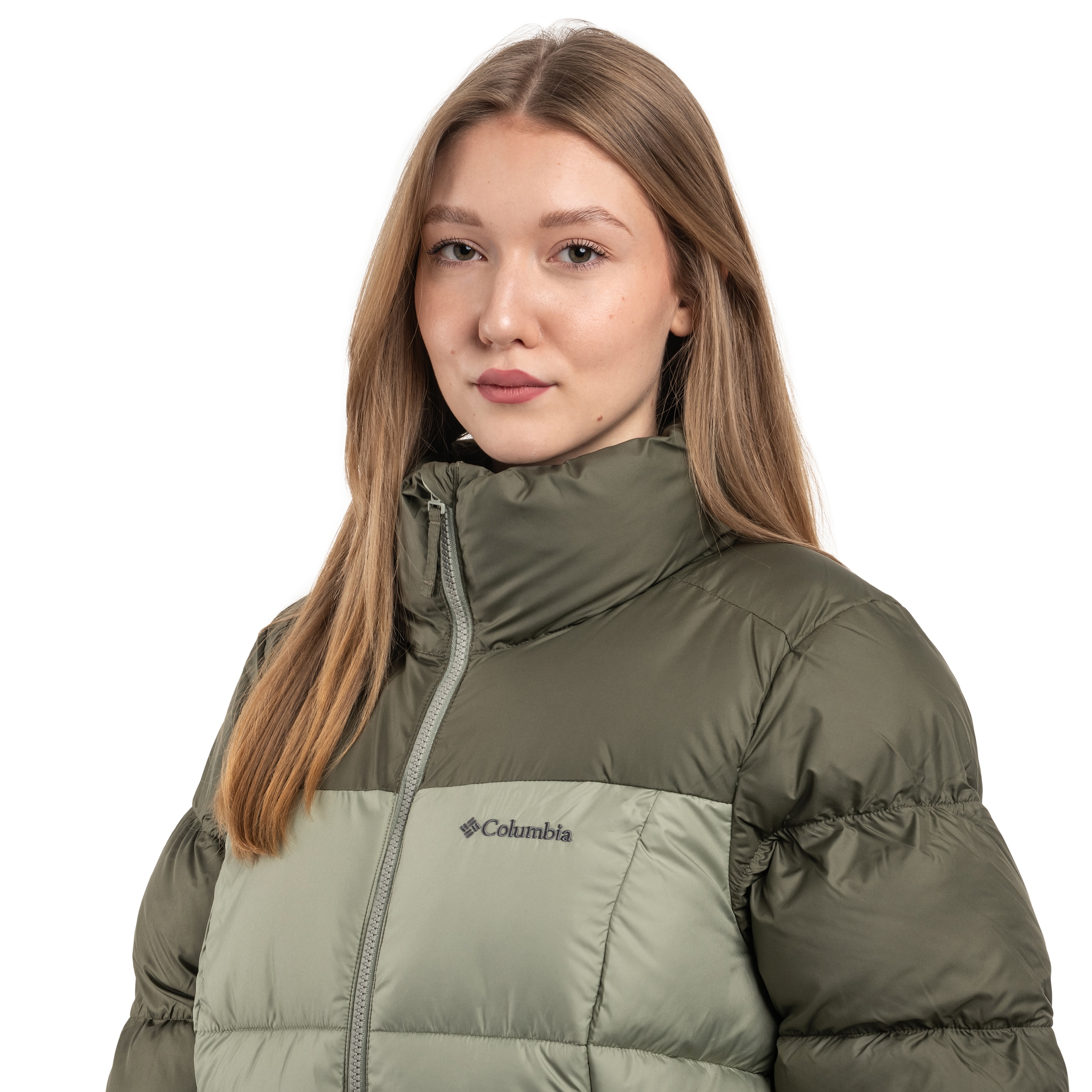 Columbia Pike Lake Women's Jacket - Stone Green / Safari