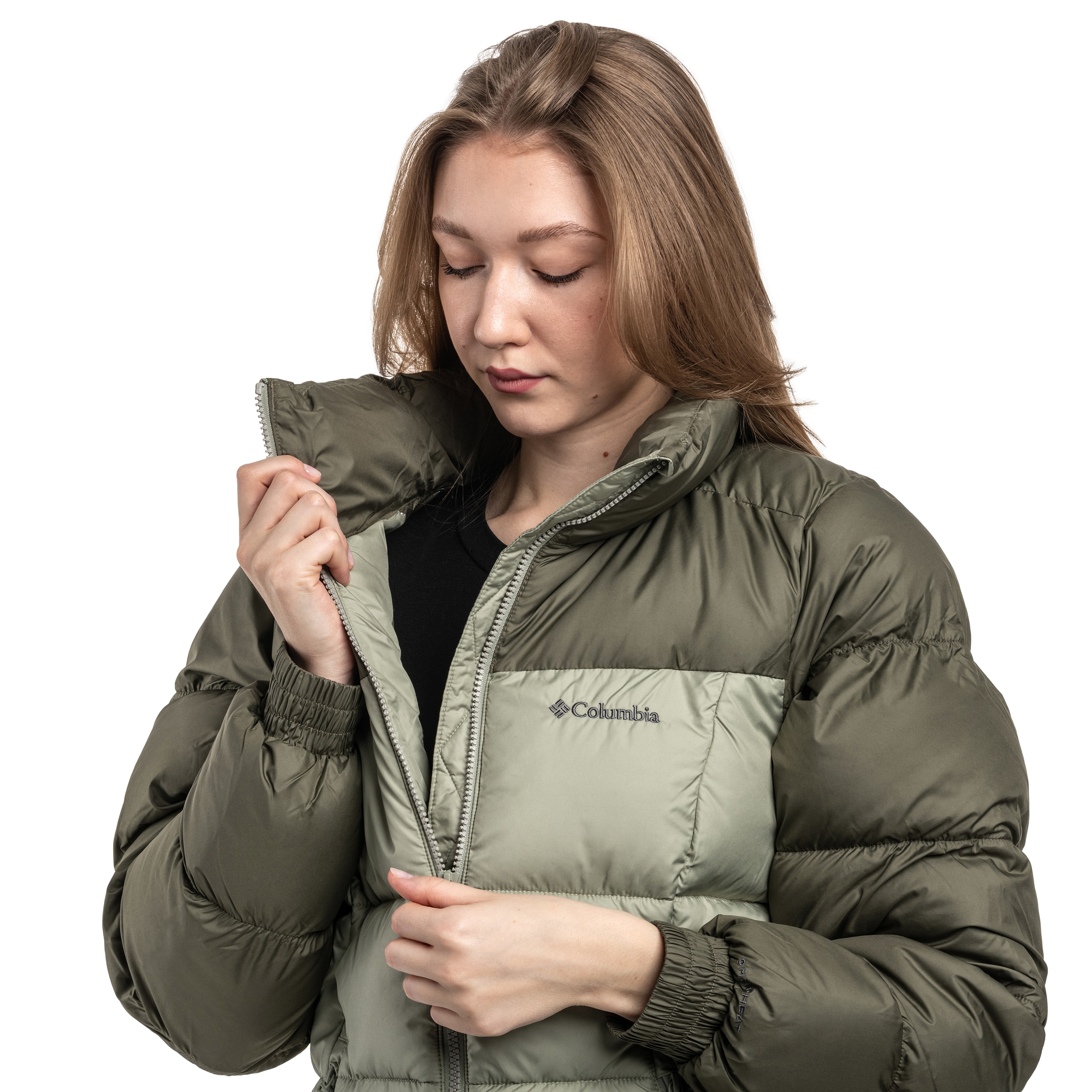 Columbia Pike Lake Women's Jacket - Stone Green / Safari