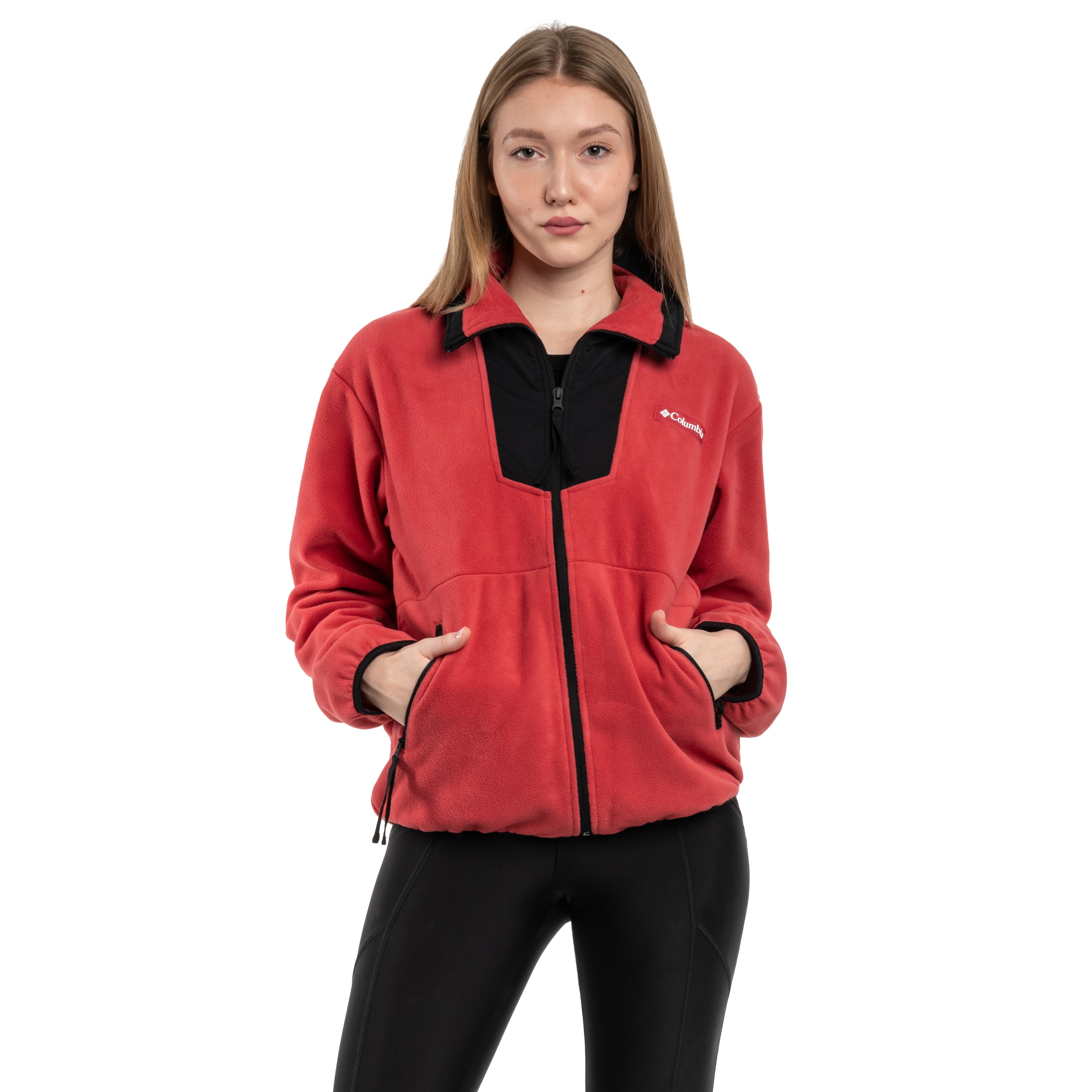 Columbia Sequoia Grove Women's Fleece - Dare Devil / Black