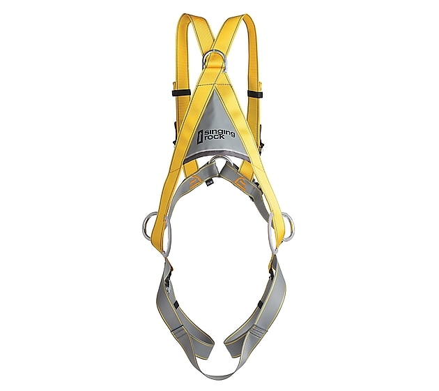 Singing Rock Body II Speed Climbing Harness - Yellow/Grey