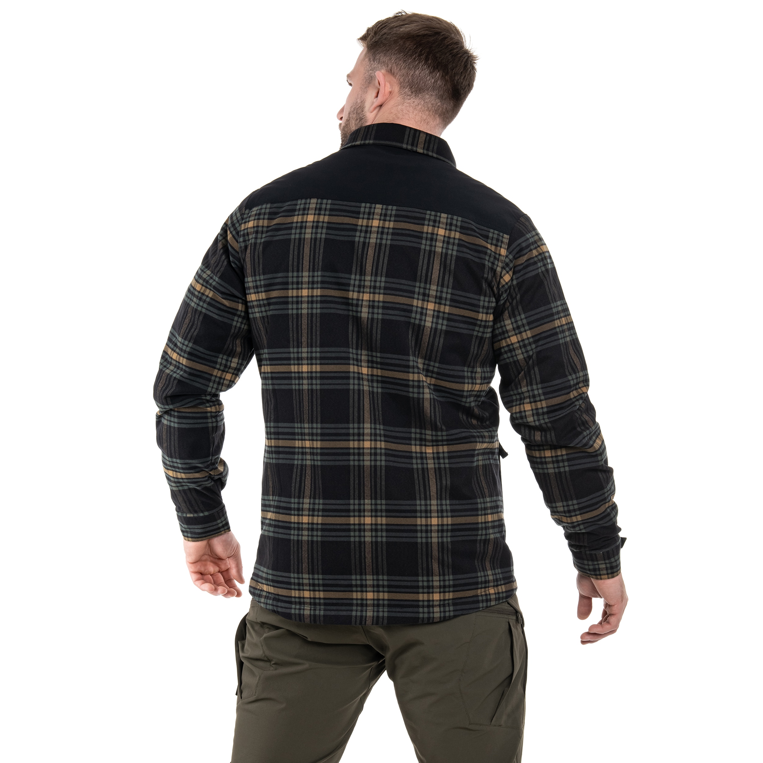 Helikon-Tex Winter Warden Long Sleeve Shirt - Slate Moorland Plaid