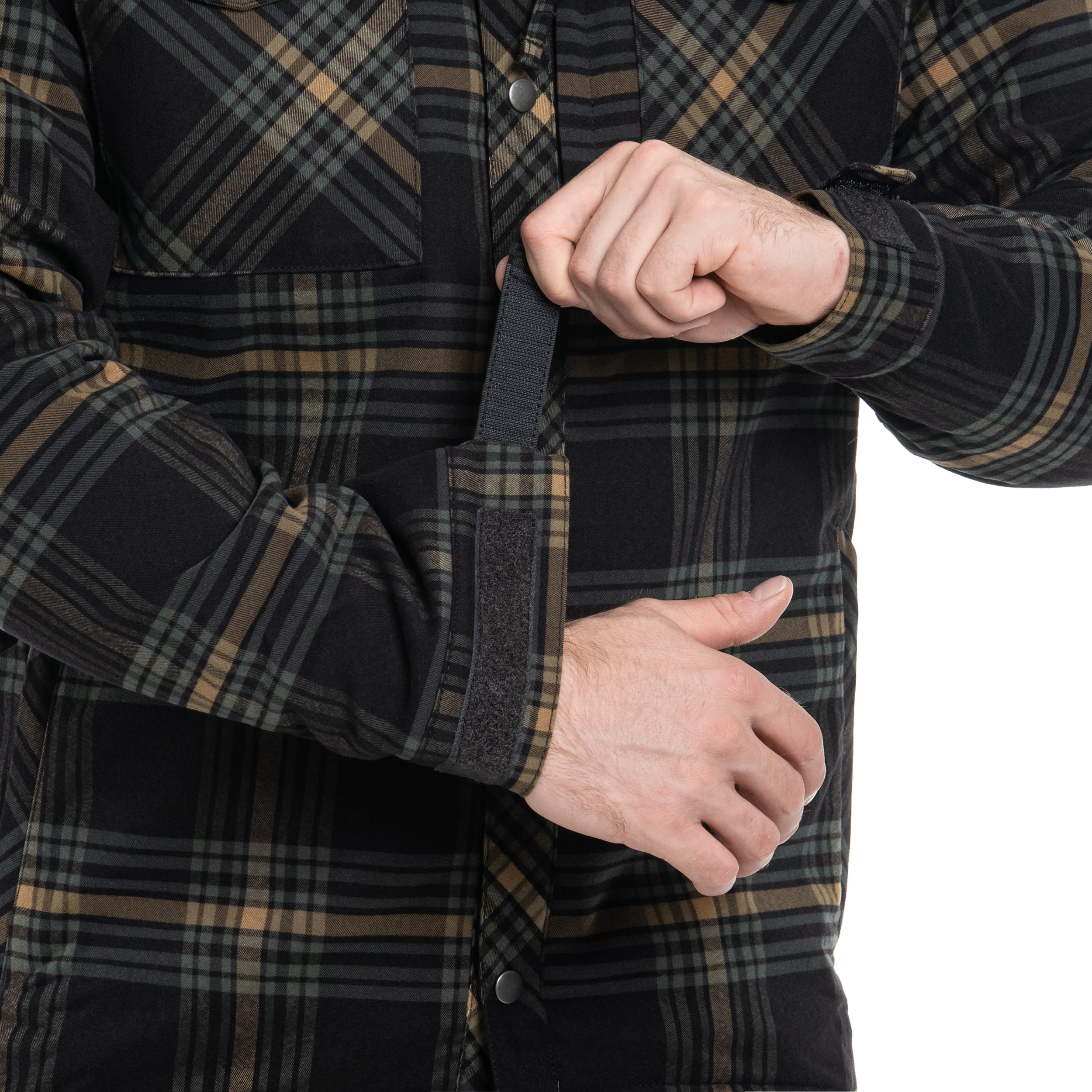 Helikon-Tex Winter Warden Long Sleeve Shirt - Slate Moorland Plaid