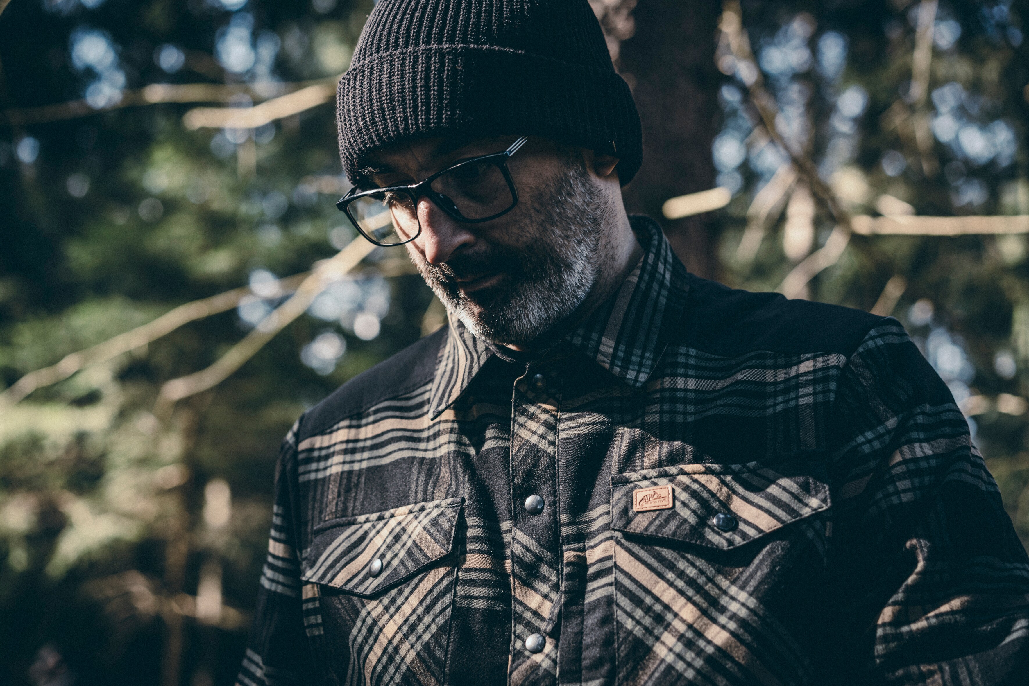 Helikon-Tex Winter Warden Long Sleeve Shirt - Slate Moorland Plaid