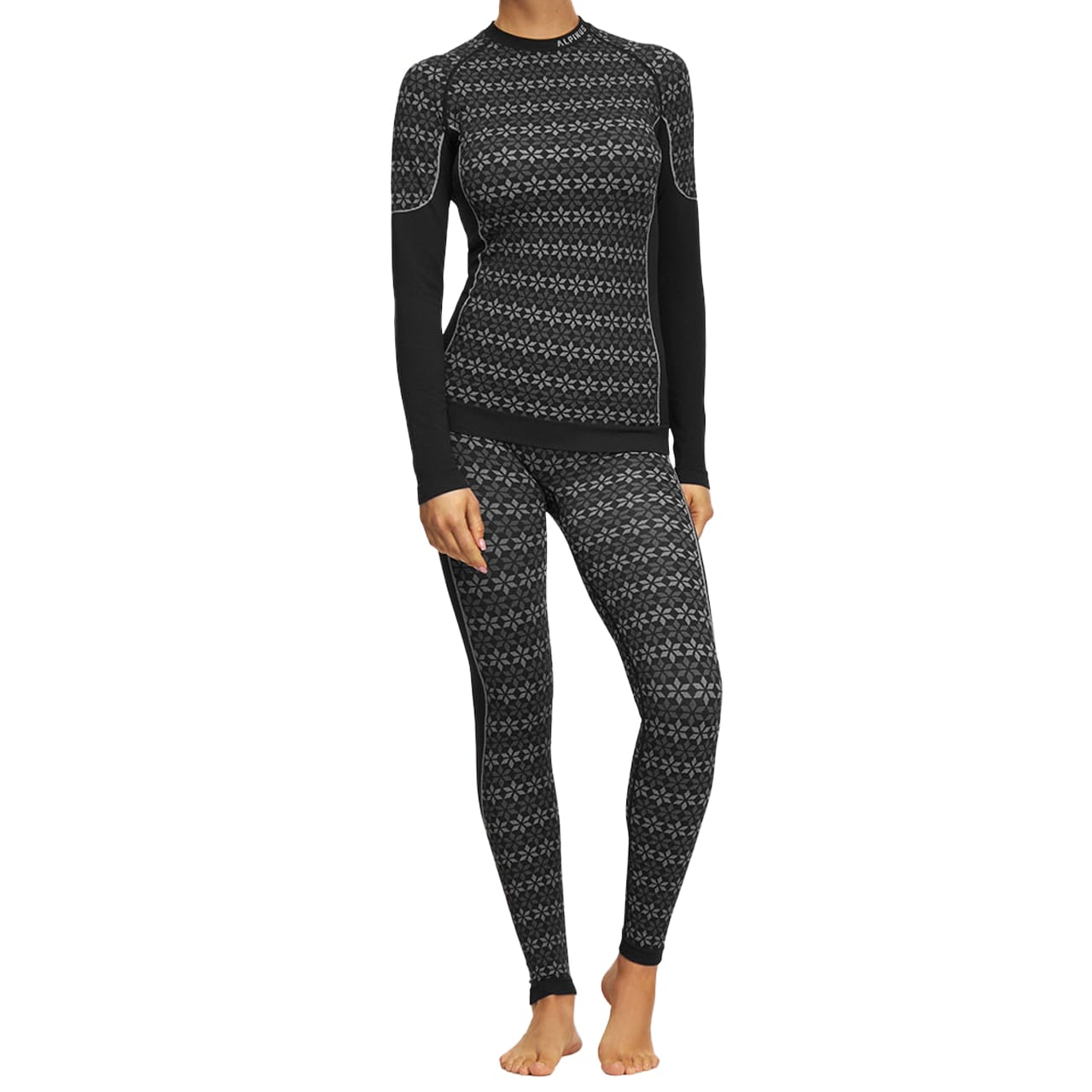 Alpinus Verbier Set Women's Thermal Underwear - Gray