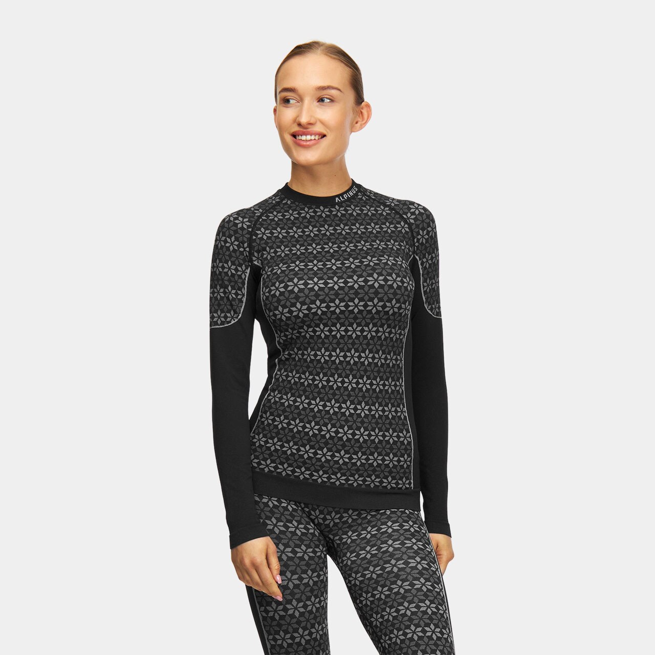 Alpinus Verbier Set Women's Thermal Underwear - Gray