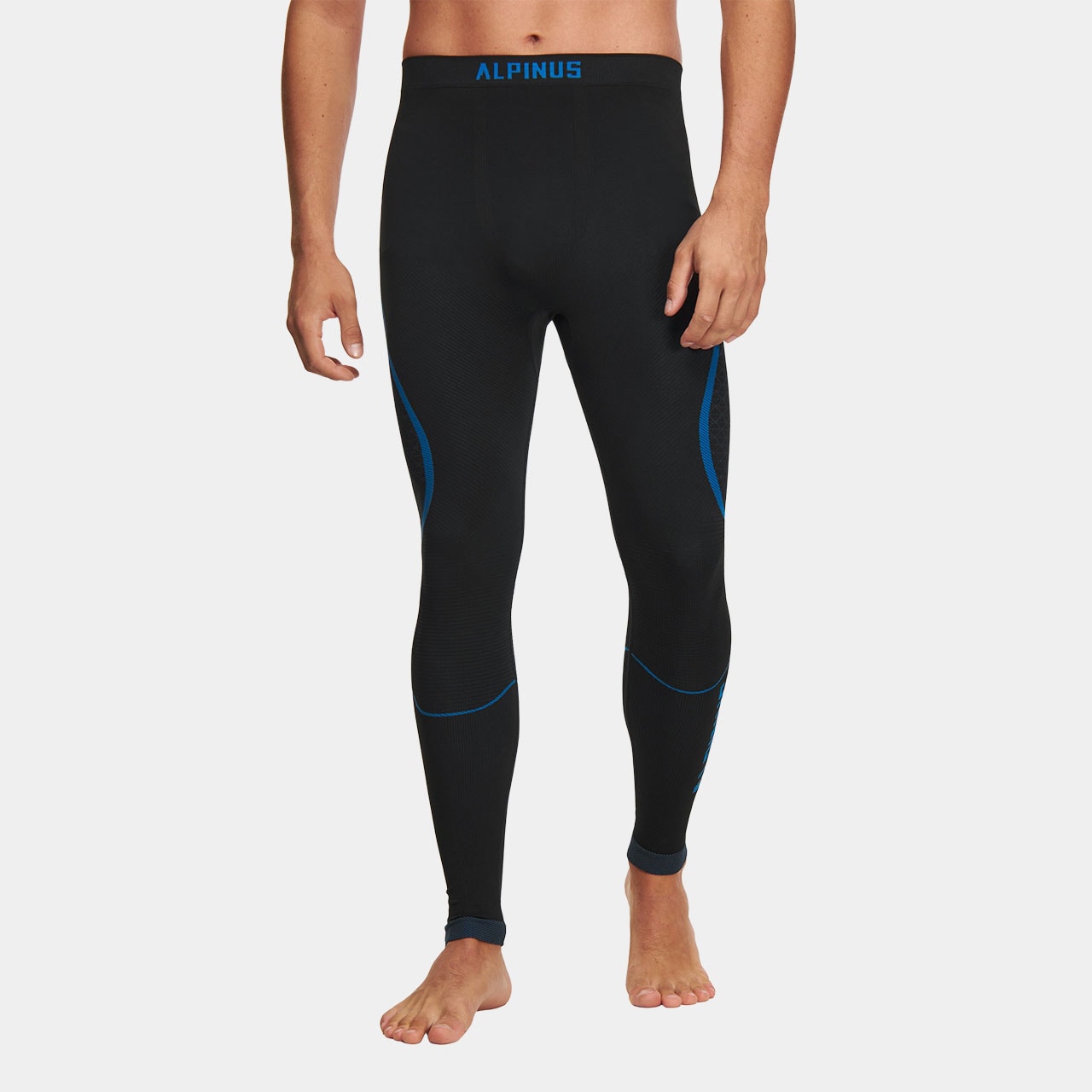 Alpinus Littlehammer Set Thermoactive Underwear - Black/Blue