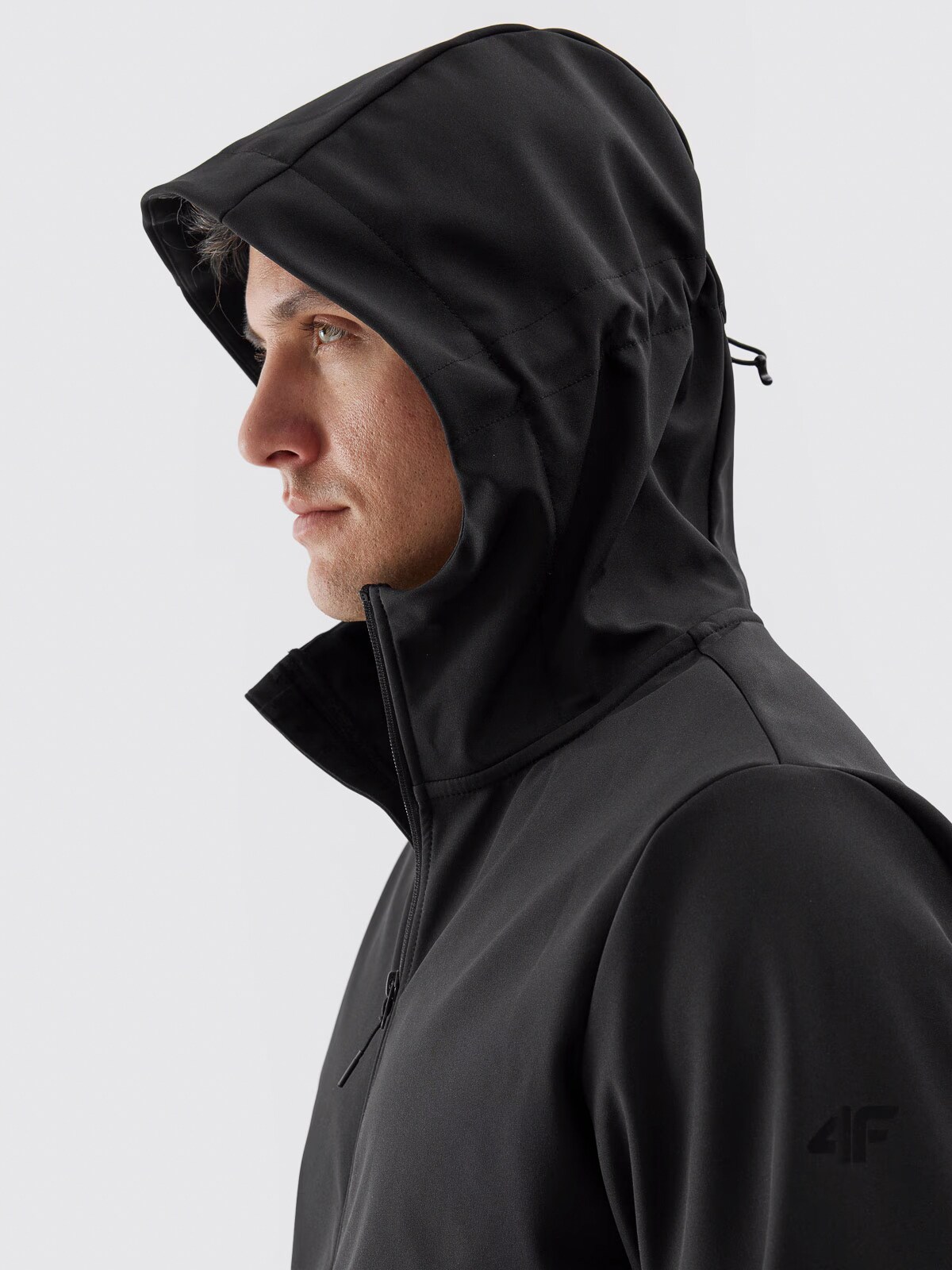 4F Softshell M283 Jacket - Black