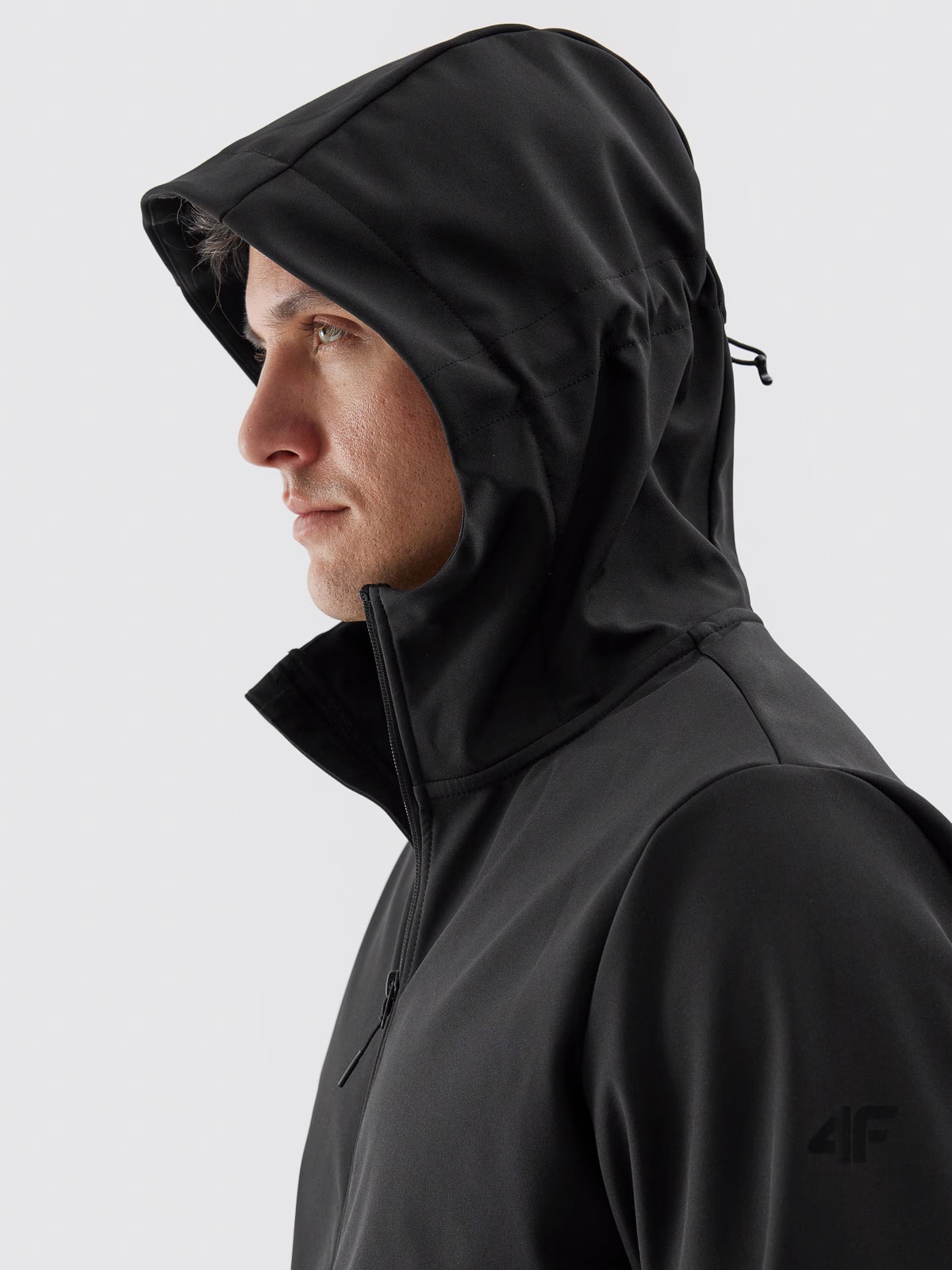 4F Softshell Jacket M283 - Black