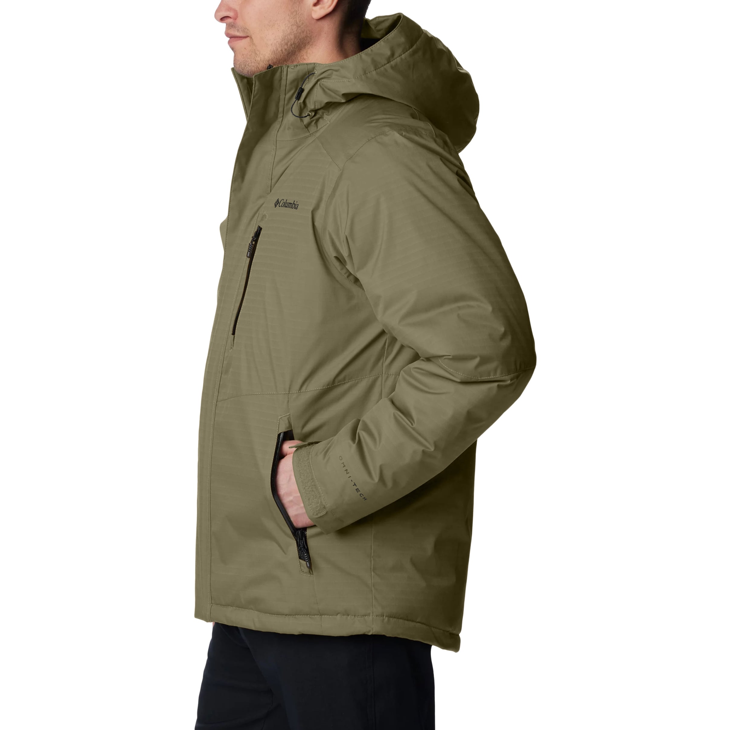 Columbia Oak Harbor II Insulated Waterproof Jacket - Stone Green