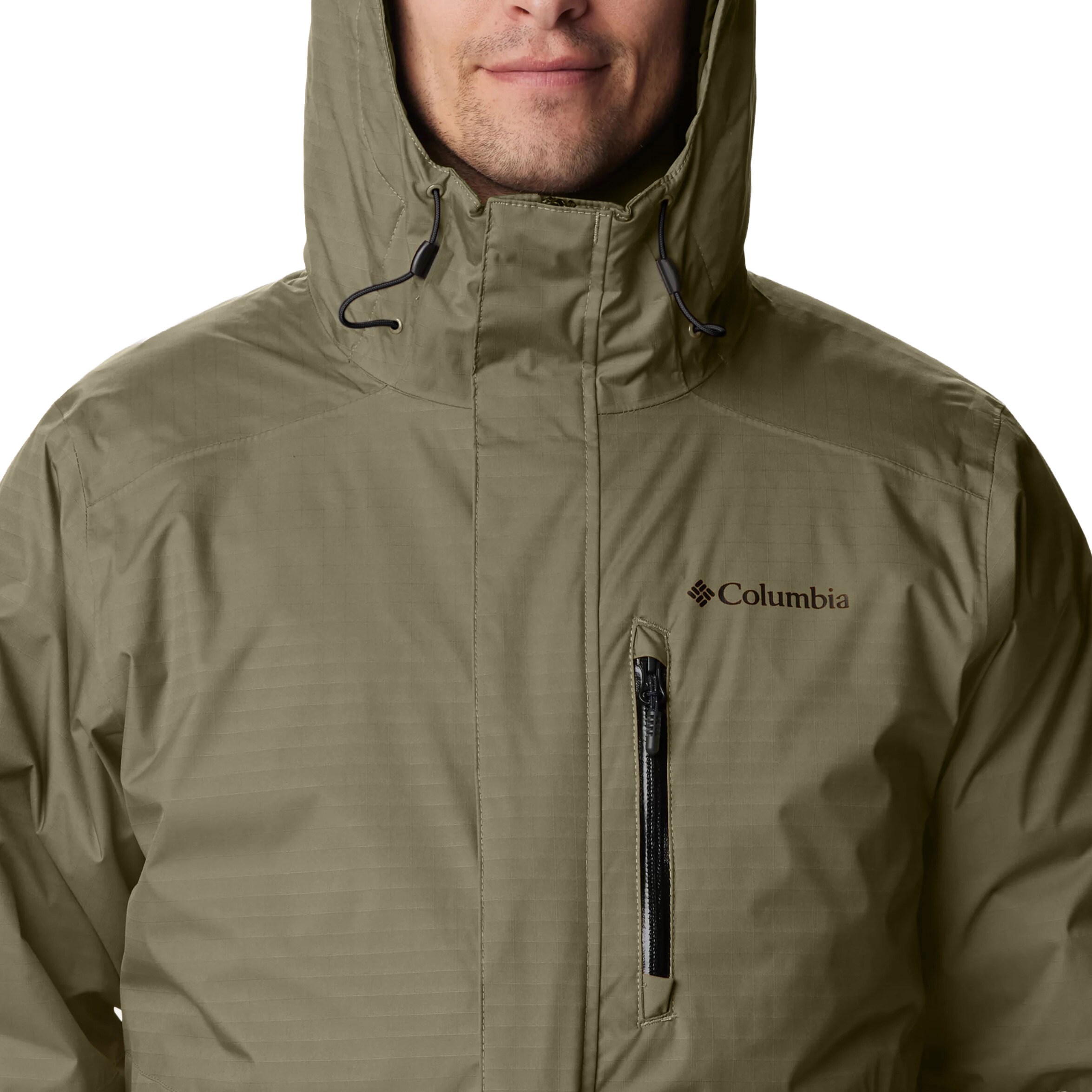 Columbia Oak Harbor II Insulated Waterproof Jacket - Stone Green