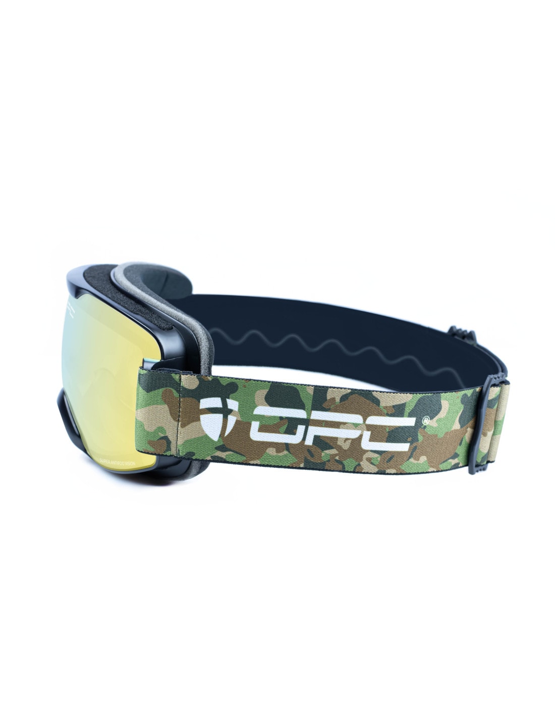 OPC Davos OTG REVO Goggles - Matt Black Camo/Gold