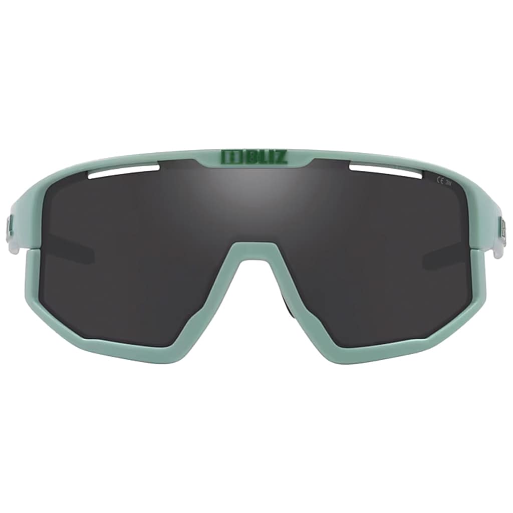 Bliz Fusion Sunglasses - Matte Green/Smoke Mirror Silver