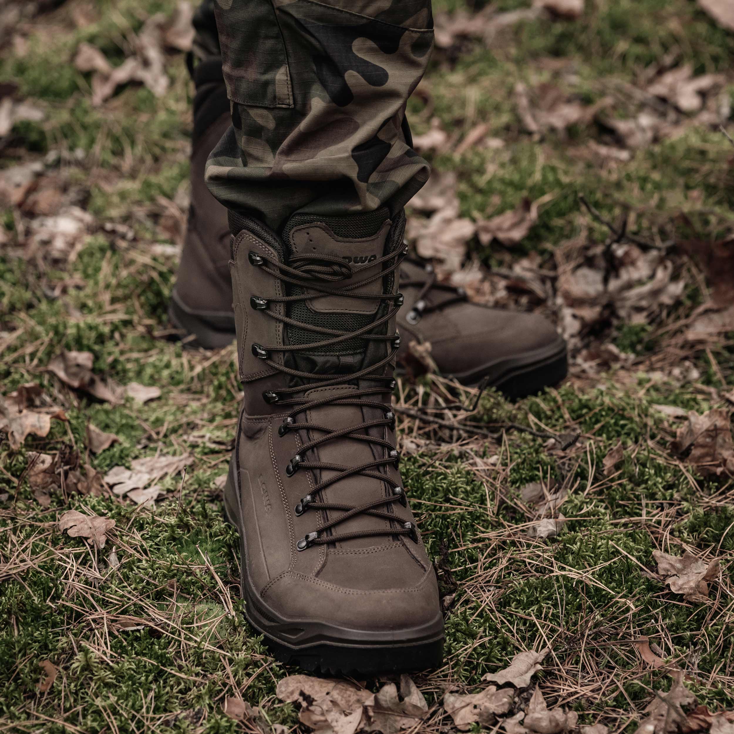 Lowa Renegade II GTX HI TF Boots Dark Brown Buy Online MILITARY.EU Shop