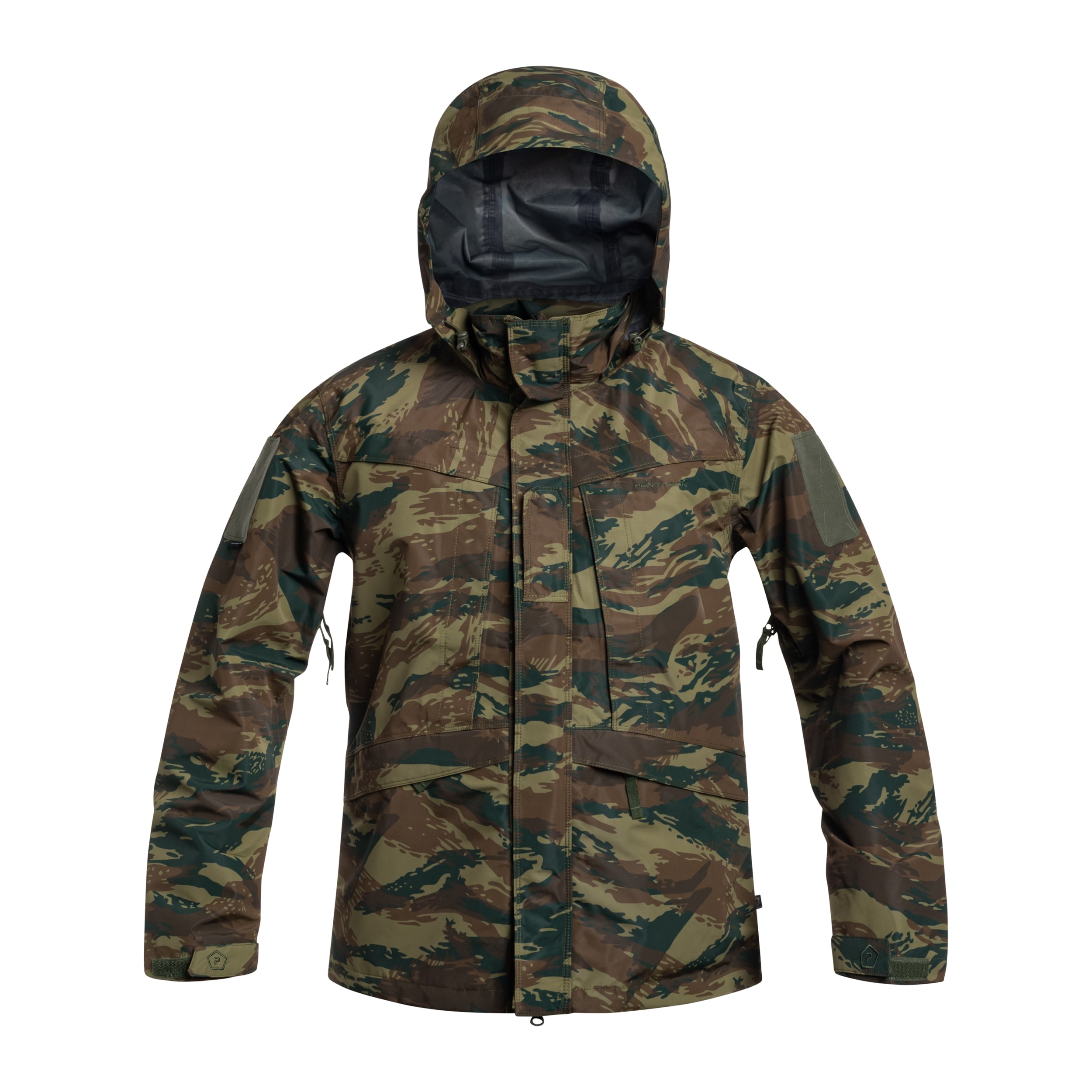 Pentagon Hurricane Jacket - Greek Lizard