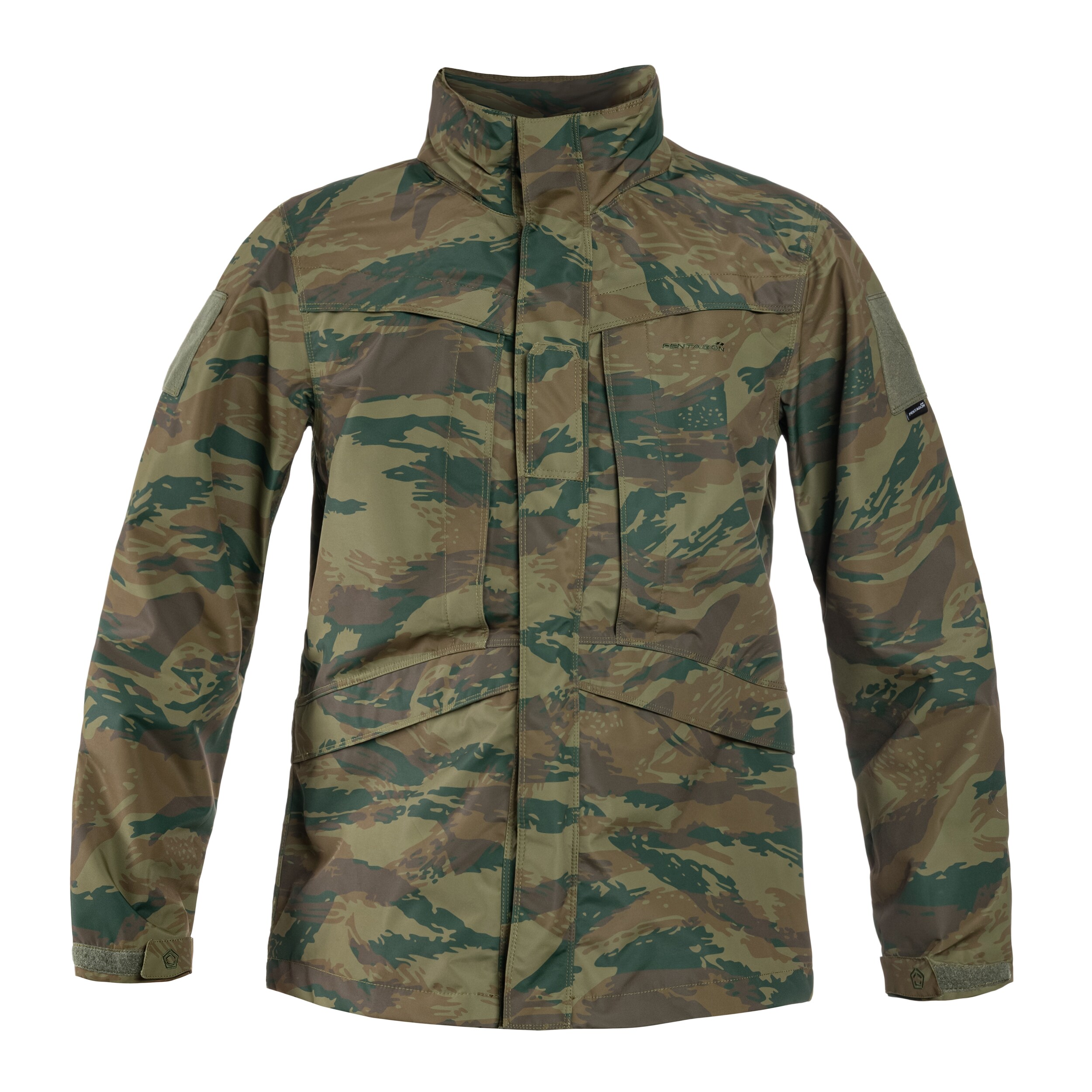 Pentagon Hurricane Jacket - Greek Lizard