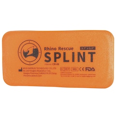 Rhino Rescue 3.7" Finger Splint - Orange