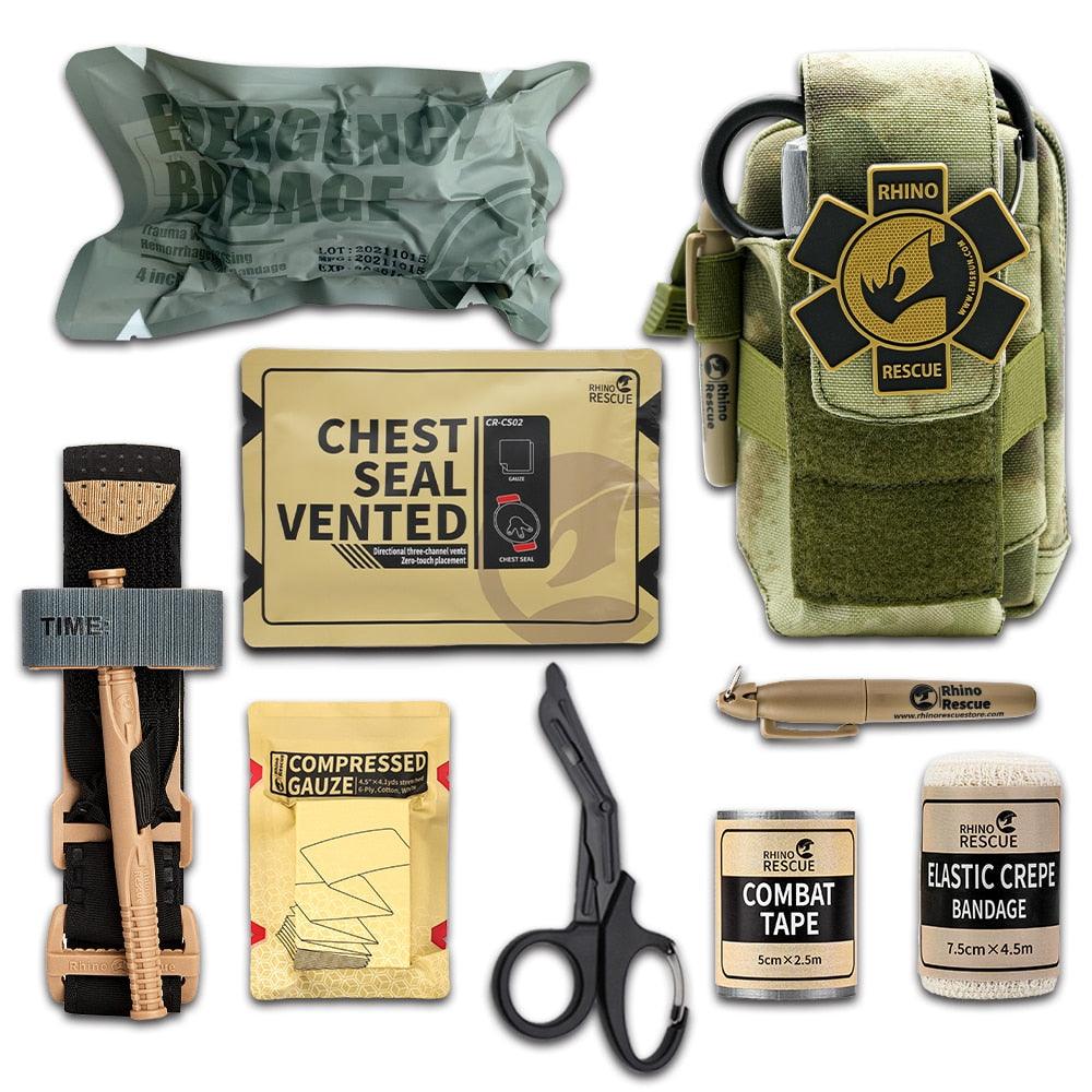 Rhino Rescue EDC IFAK Trauma Kit - A-Tacs