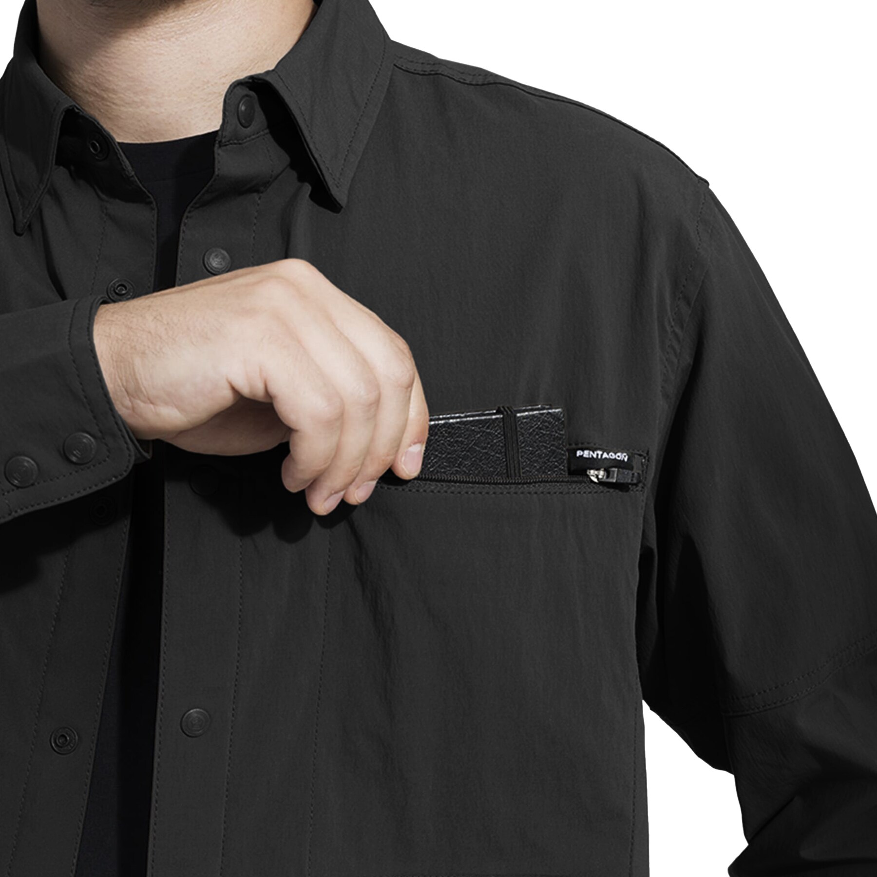 Pentagon Wayne Sunproof Long Sleeve Shirt - Black