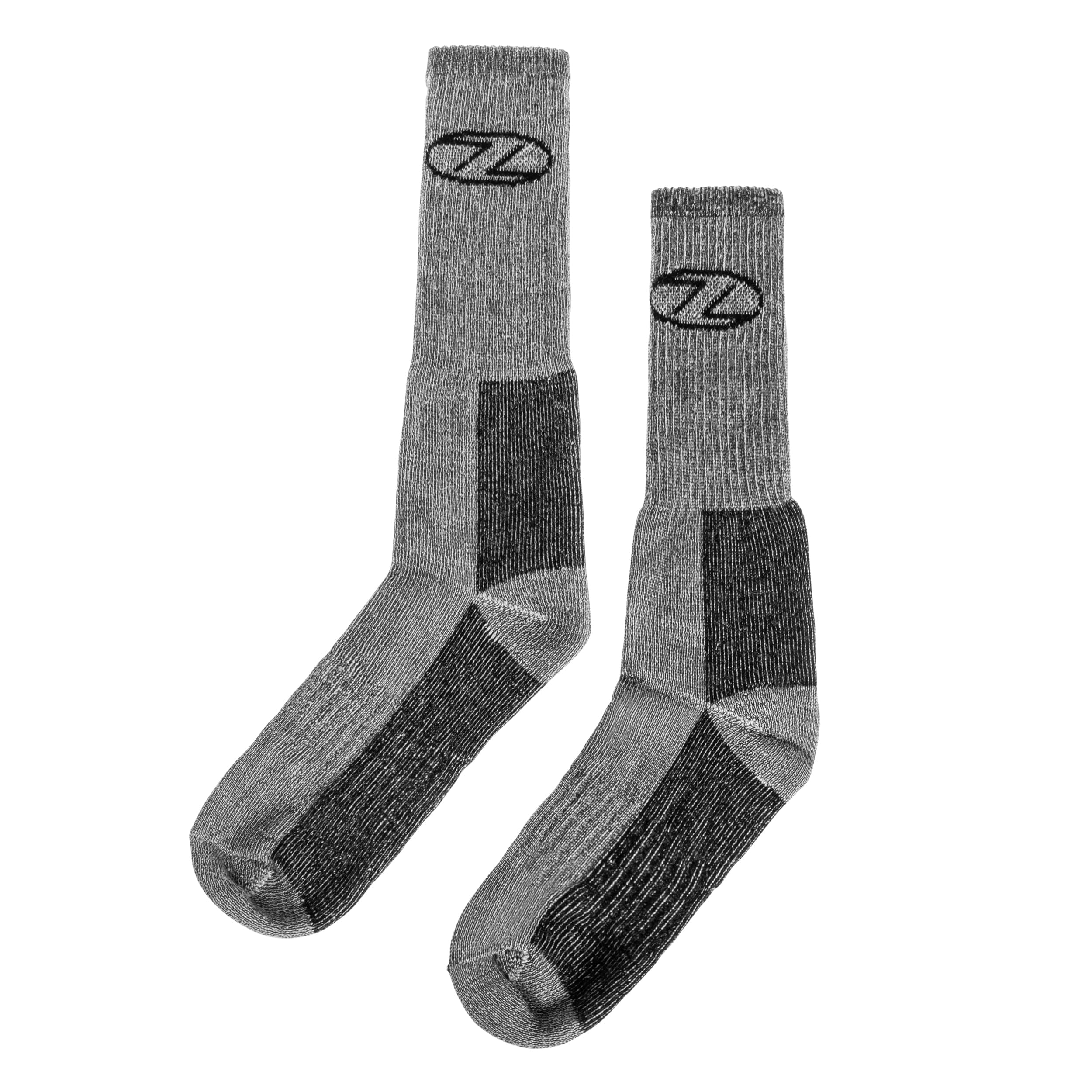 Highlander Women's Trek Long Socks - Grey