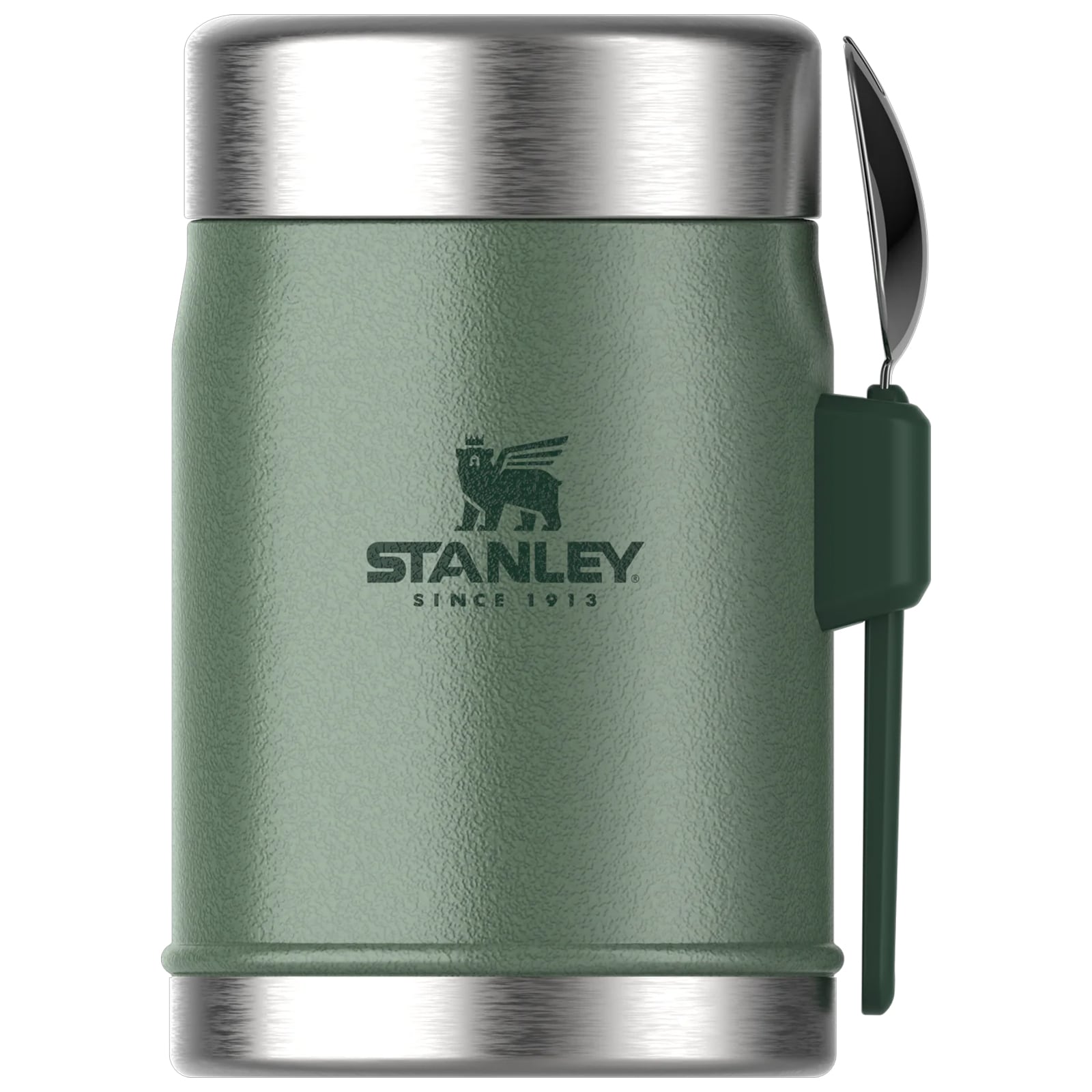 Stanley Legendary Lunch Box Thermos with Spork 400 ml - Hammertone Green