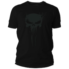 TigerWood Black Punisher T-Shirt - Black
