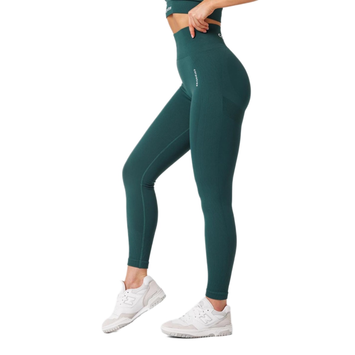 Carpatree women's thermal active leggings Allure - Green