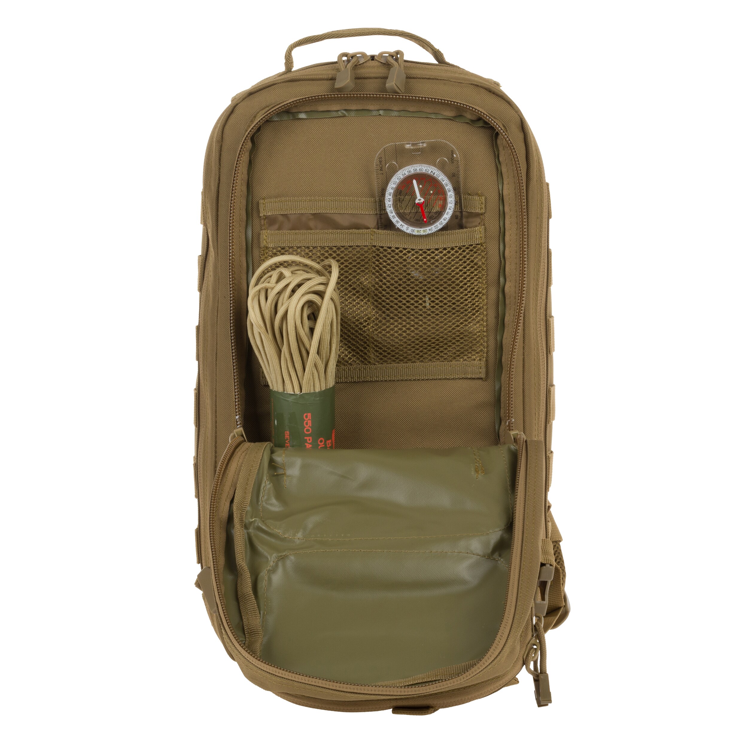 Brandit Assault Pack Medium Backpack 25 l - Coyote