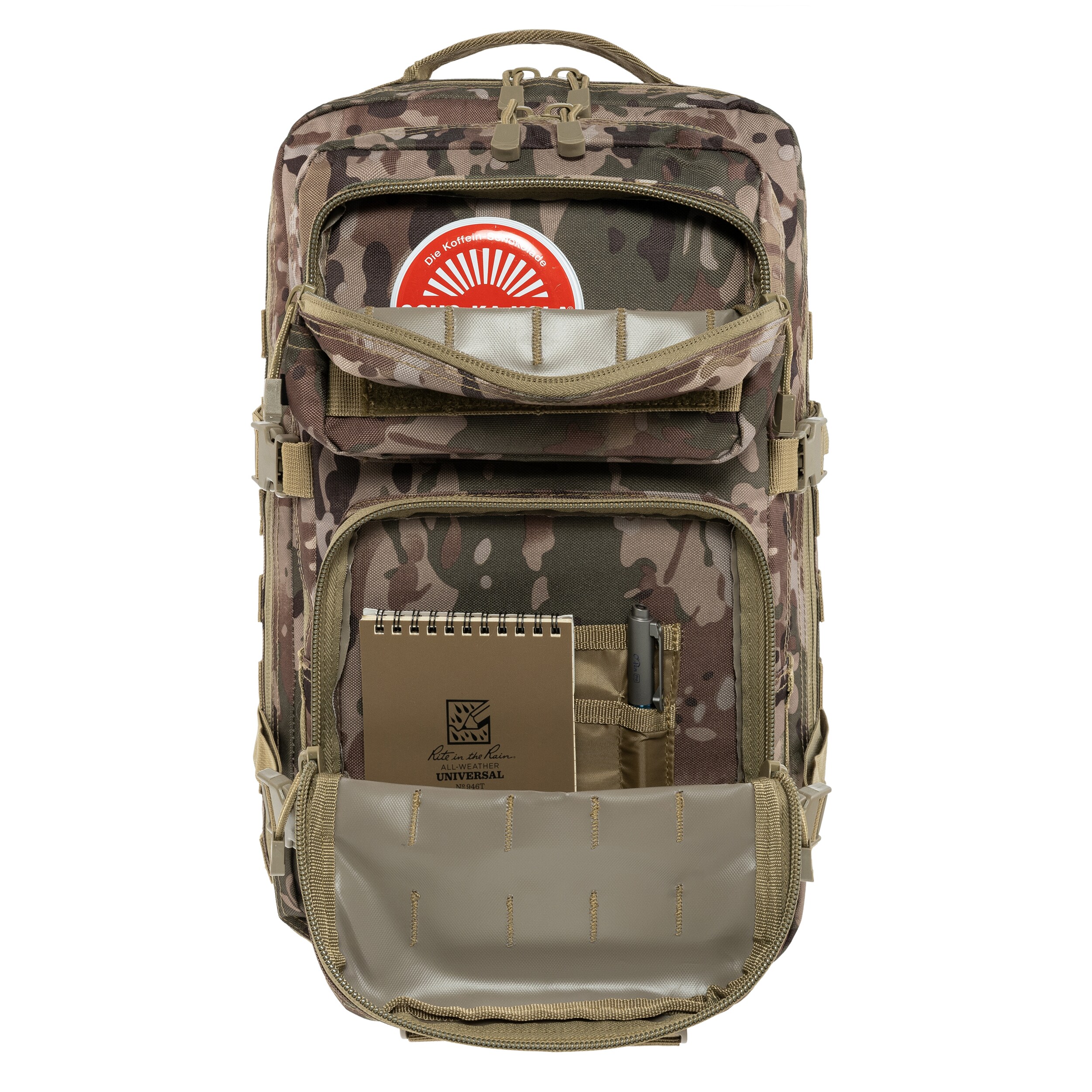 Brandit Assault Pack Large Backpack 40 l - Arid MC Camo