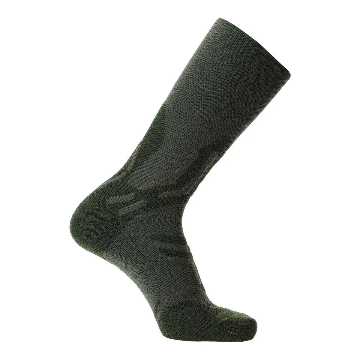 UYN Man 2in Defender High Socks - Military