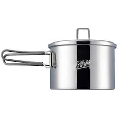 Esbit Stainless Round Camping Pot with Lid - 1600 ml