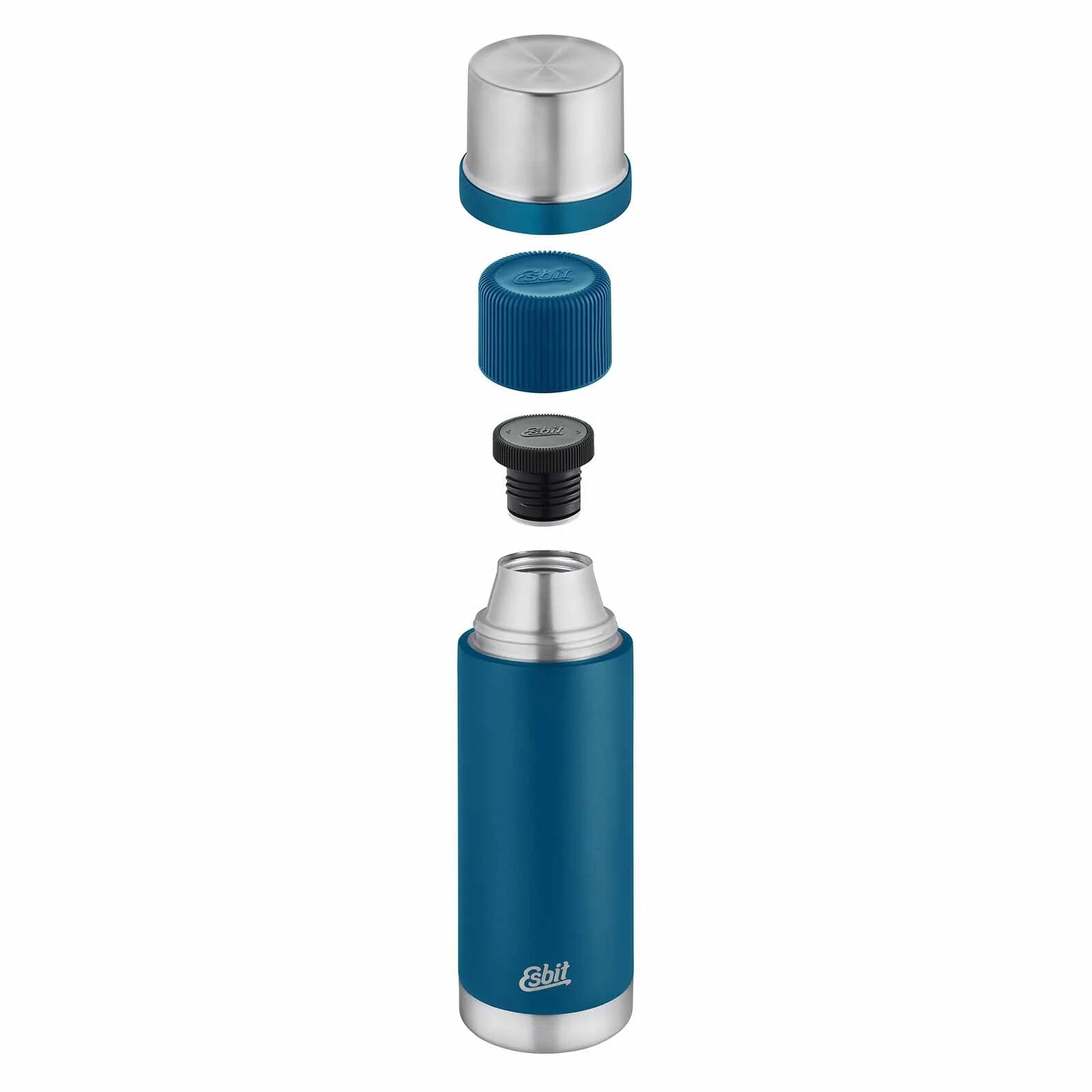 Esbit Sculptor Vacuum Flask 1 l - Polar Blue