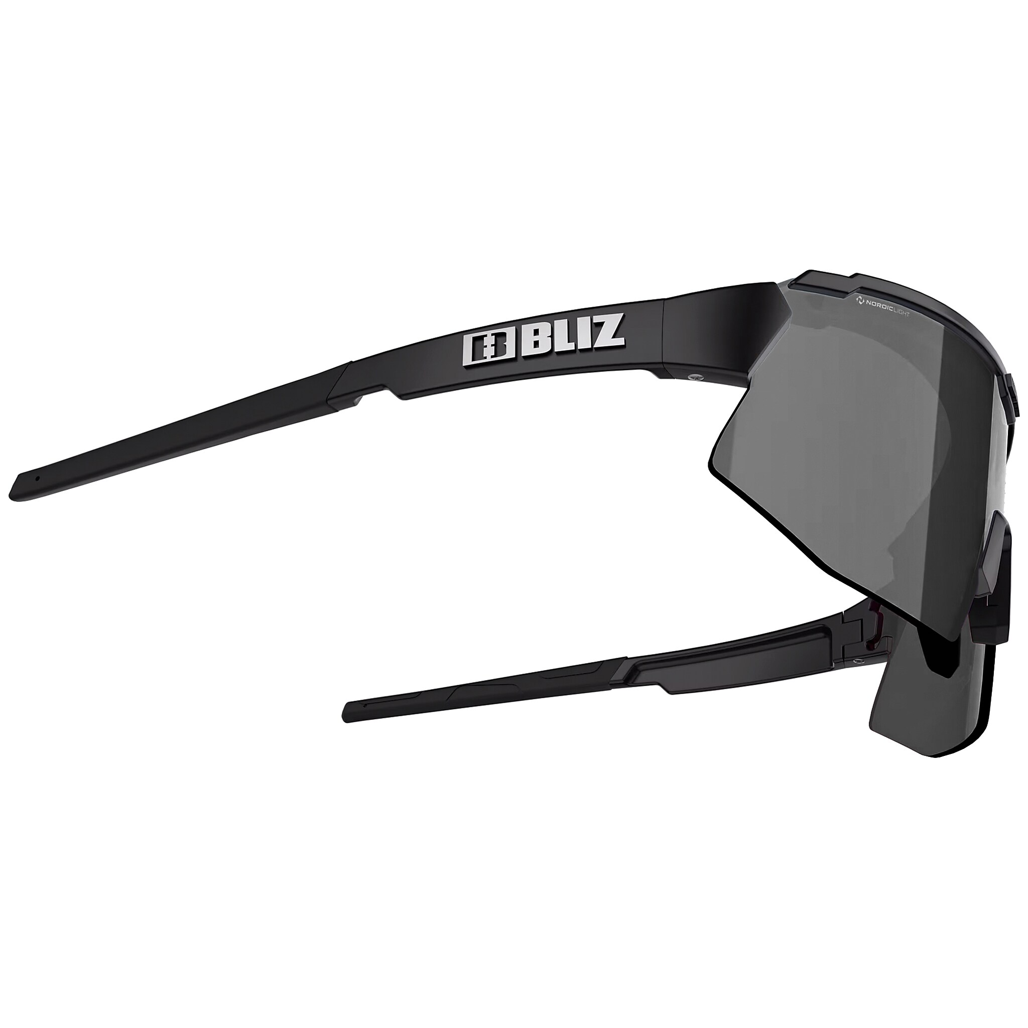 Bliz Breeze Small Glasses - Matt Black/Smoke