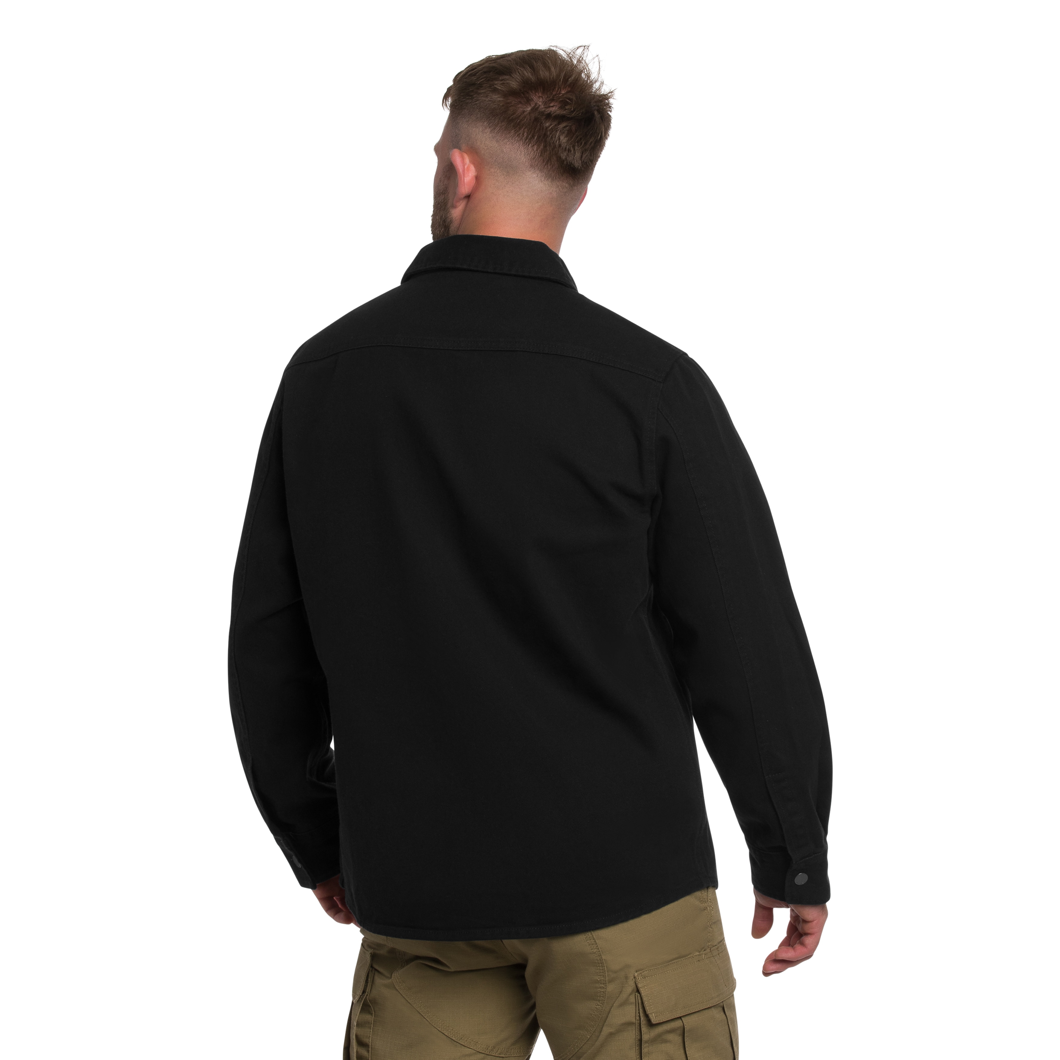 Brandit Heavy Twill Shirt - Black