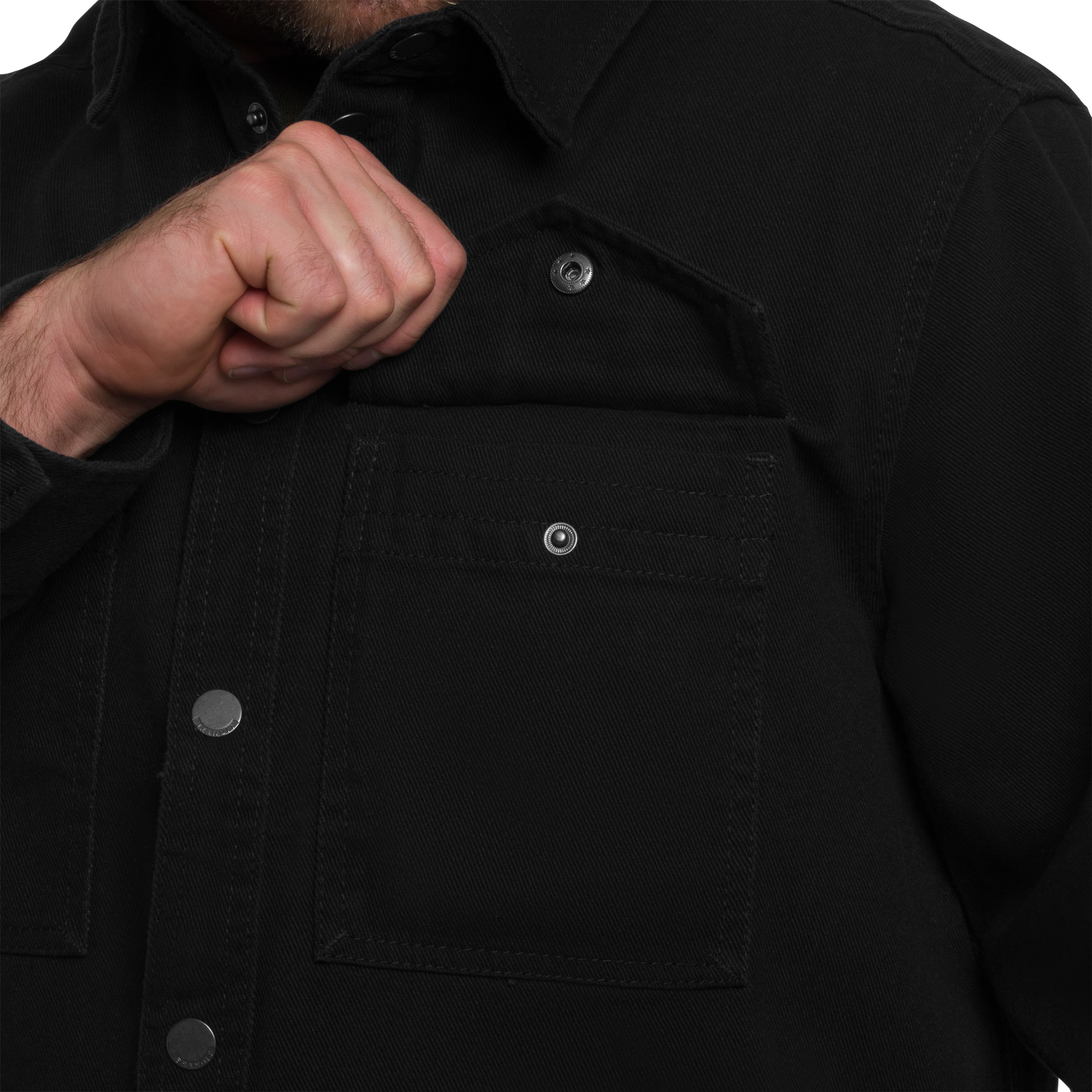Brandit Heavy Twill Shirt - Black