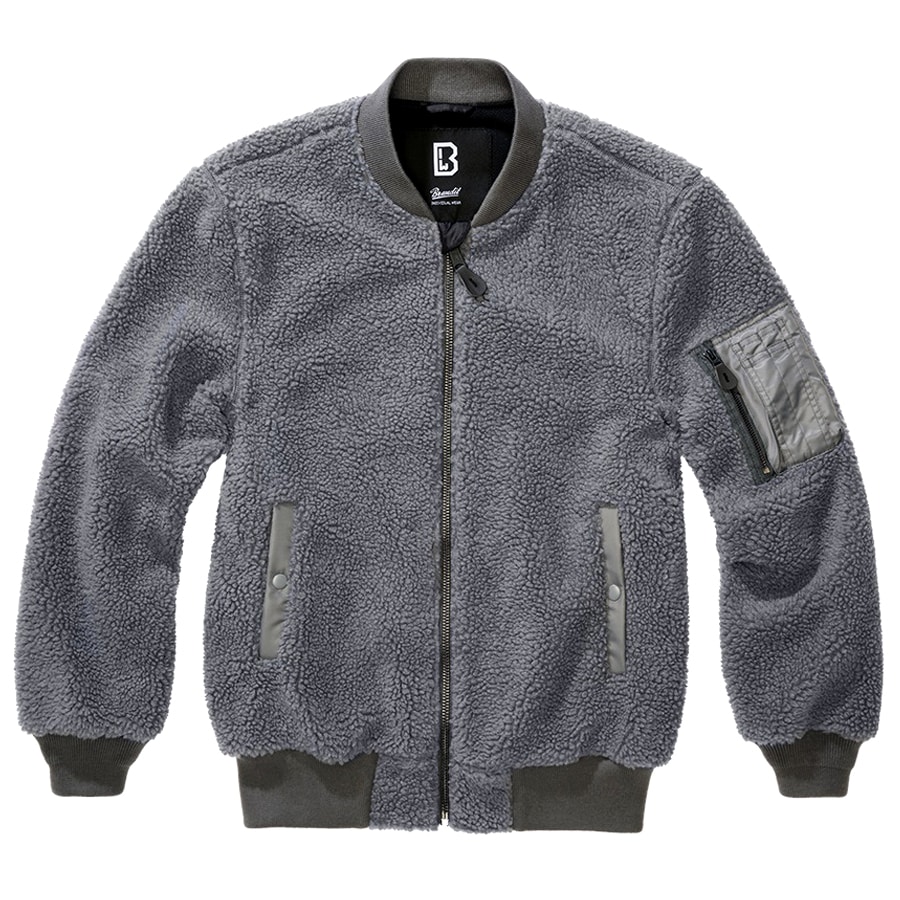 Brandit MA1 Sherpa Jacket - Anthracite