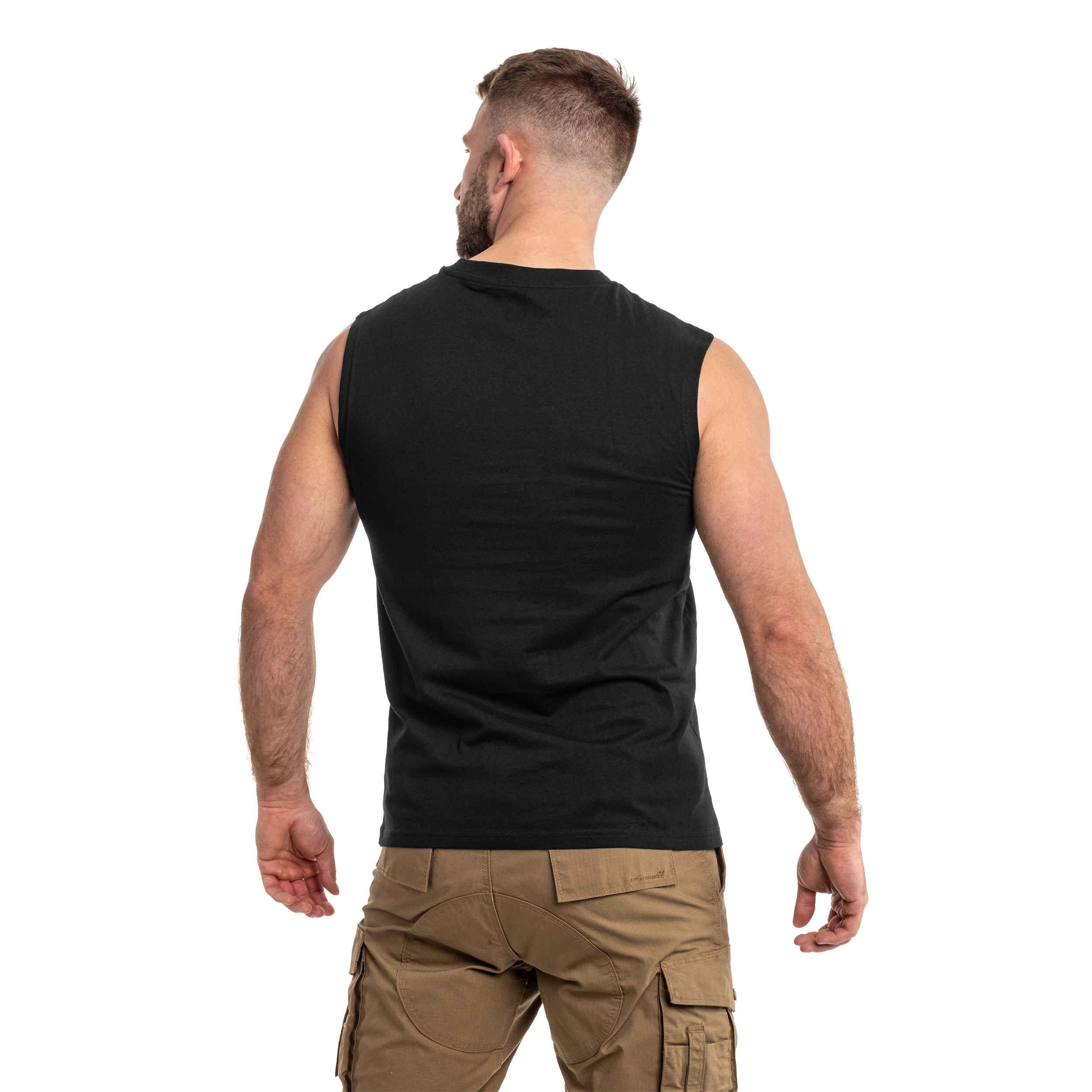 Brandit Sleeveless Tank Top - Black