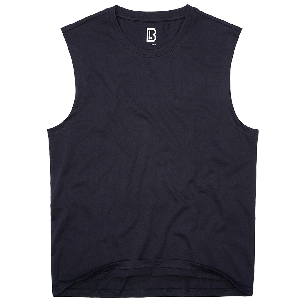 Brandit Sleeveless Tank Top - Navy