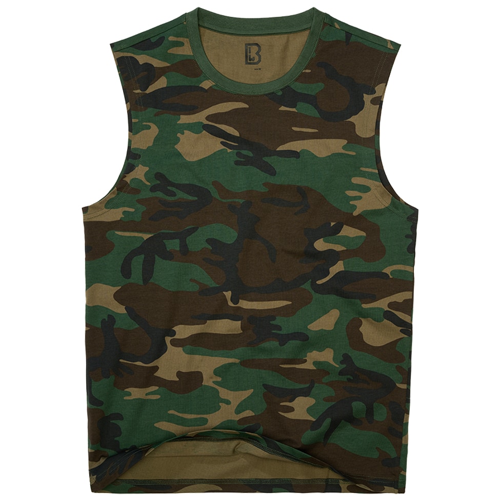 Brandit Sleeveless Tank Top - Woodland