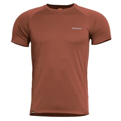 Pentagon Body Shock Quick Dry T-shirt - Marron Red