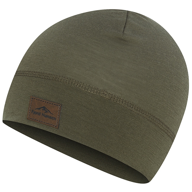 Fjord Nansen Light Merinoull Beanie - Olive