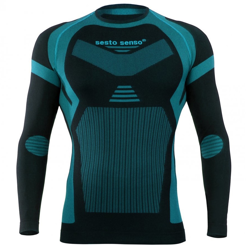 Sesto Senso CL15 Thermo Active Long Sleeve Shirt - Biscay Green