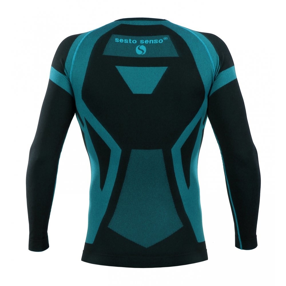 Sesto Senso CL15 Thermo Active Long Sleeve Shirt - Biscay Green